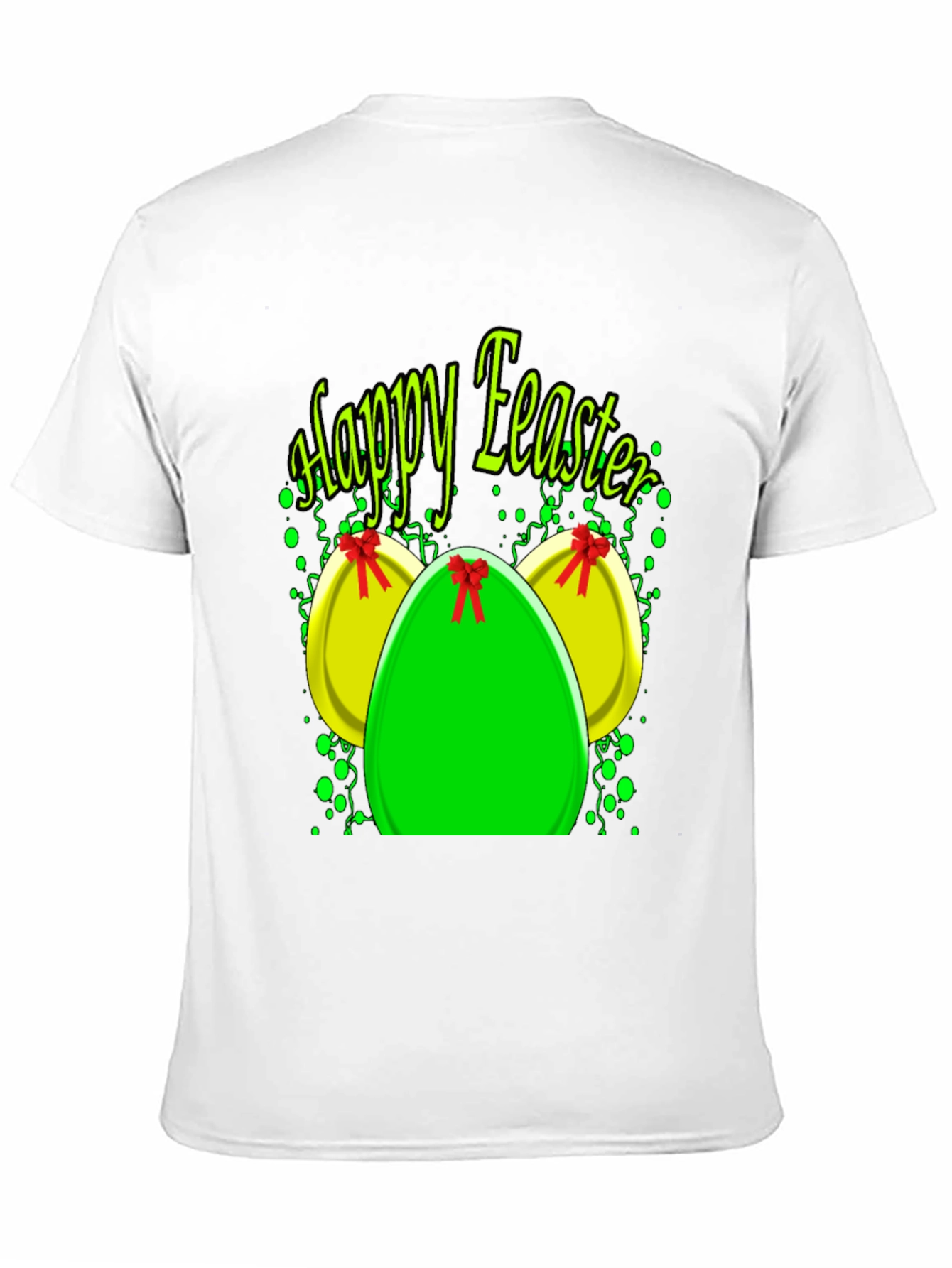 Happy Easter Eggs Graphic T-Shirt