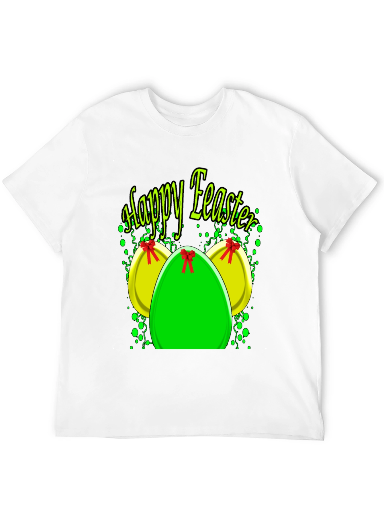 Happy Easter Eggs Graphic T-Shirt