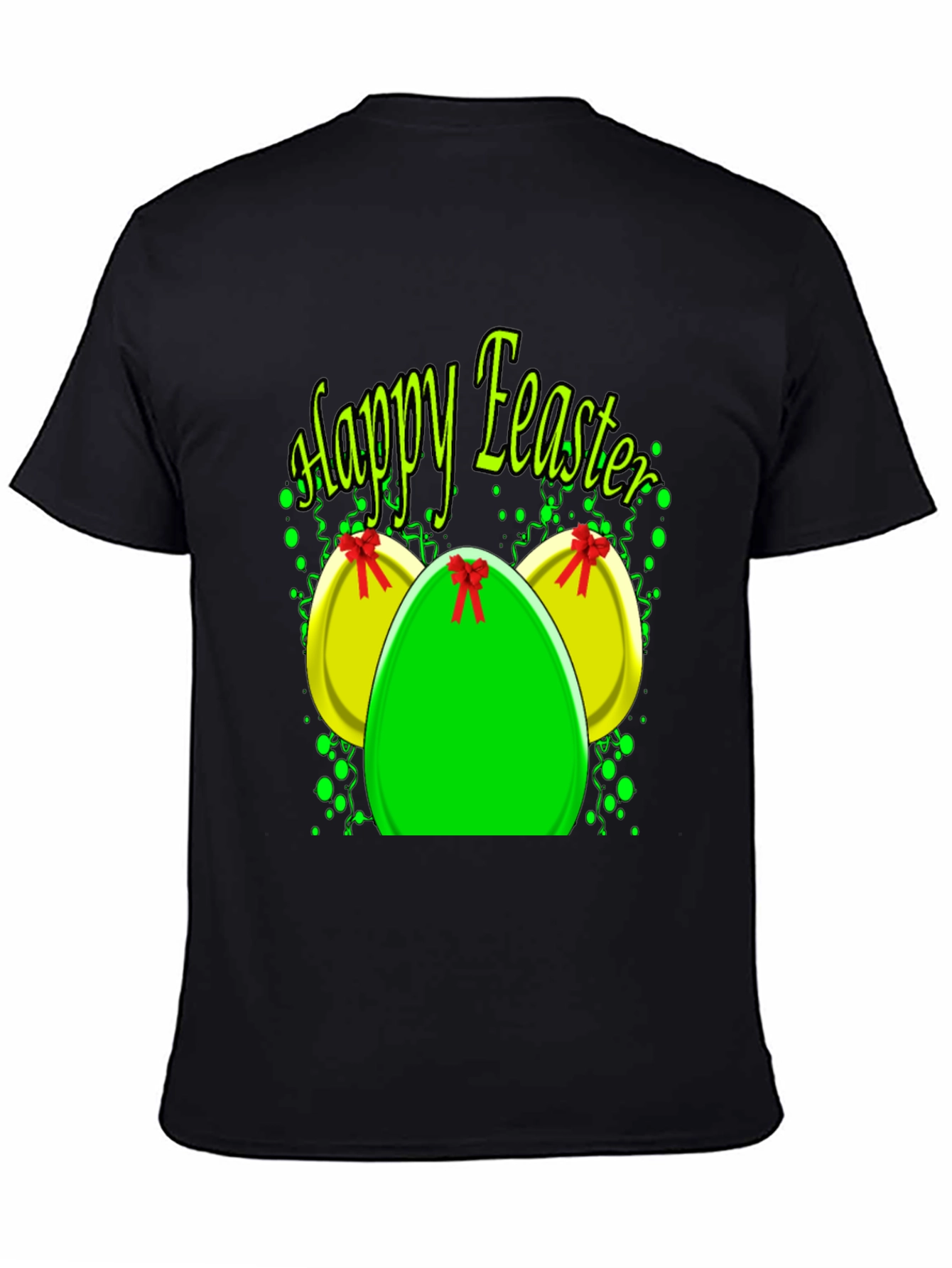 Happy Easter Eggs Graphic T-Shirt