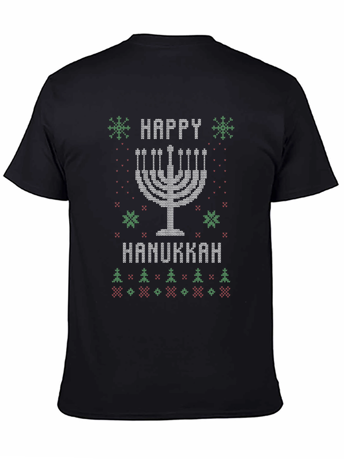 Happy Hanukkah Ugly Christmas Sweater T-Shirt