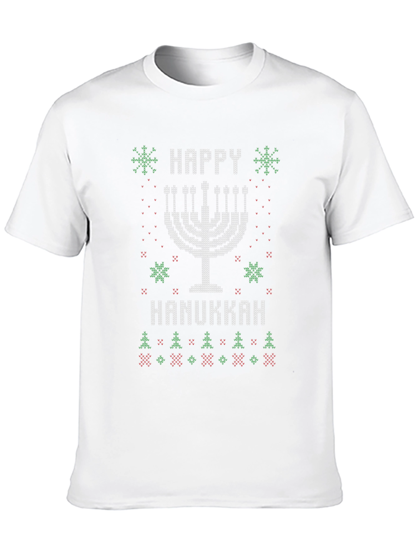 Happy Hanukkah Ugly Christmas Sweater T-Shirt