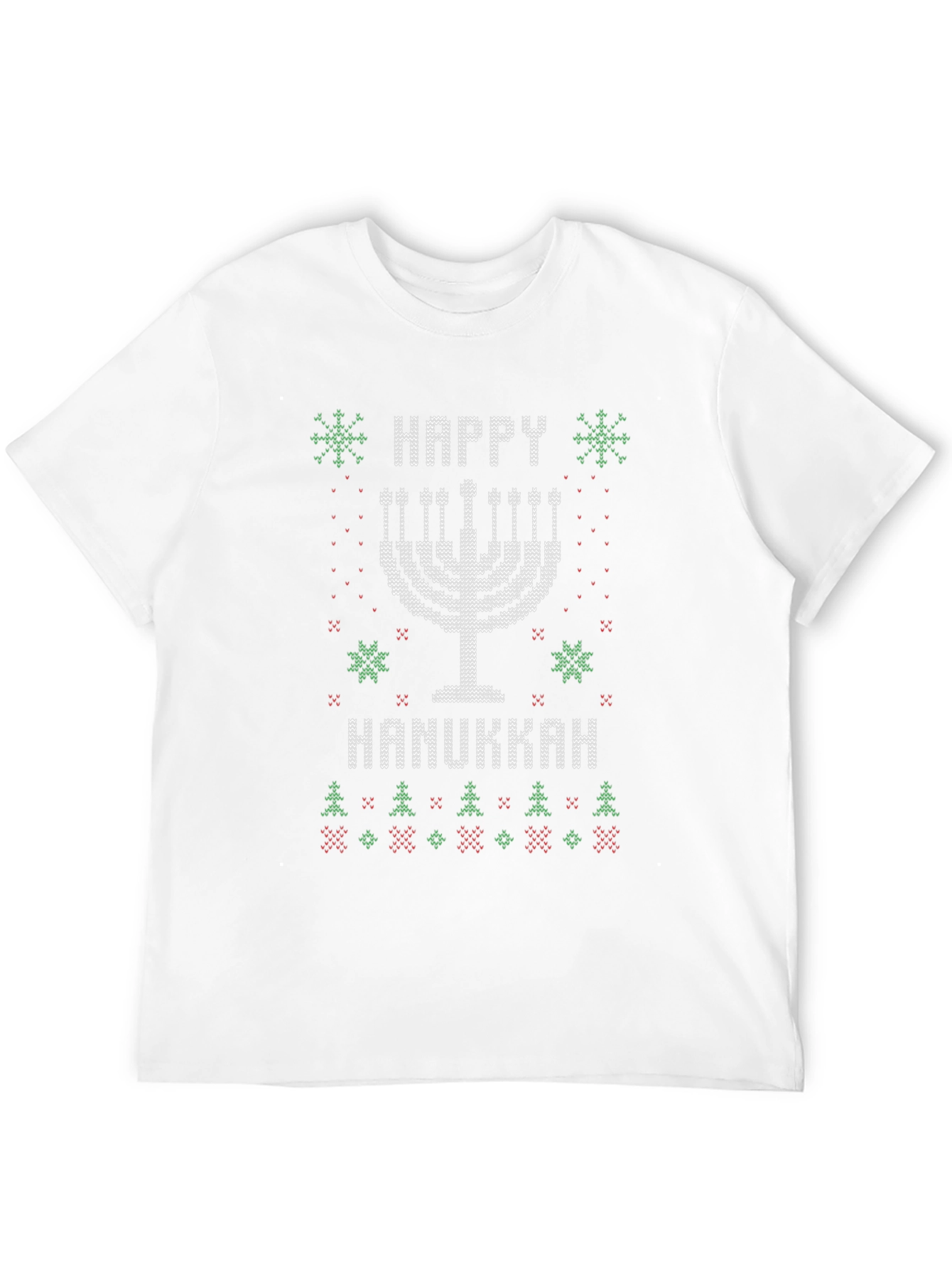 Happy Hanukkah Ugly Christmas Sweater T-Shirt