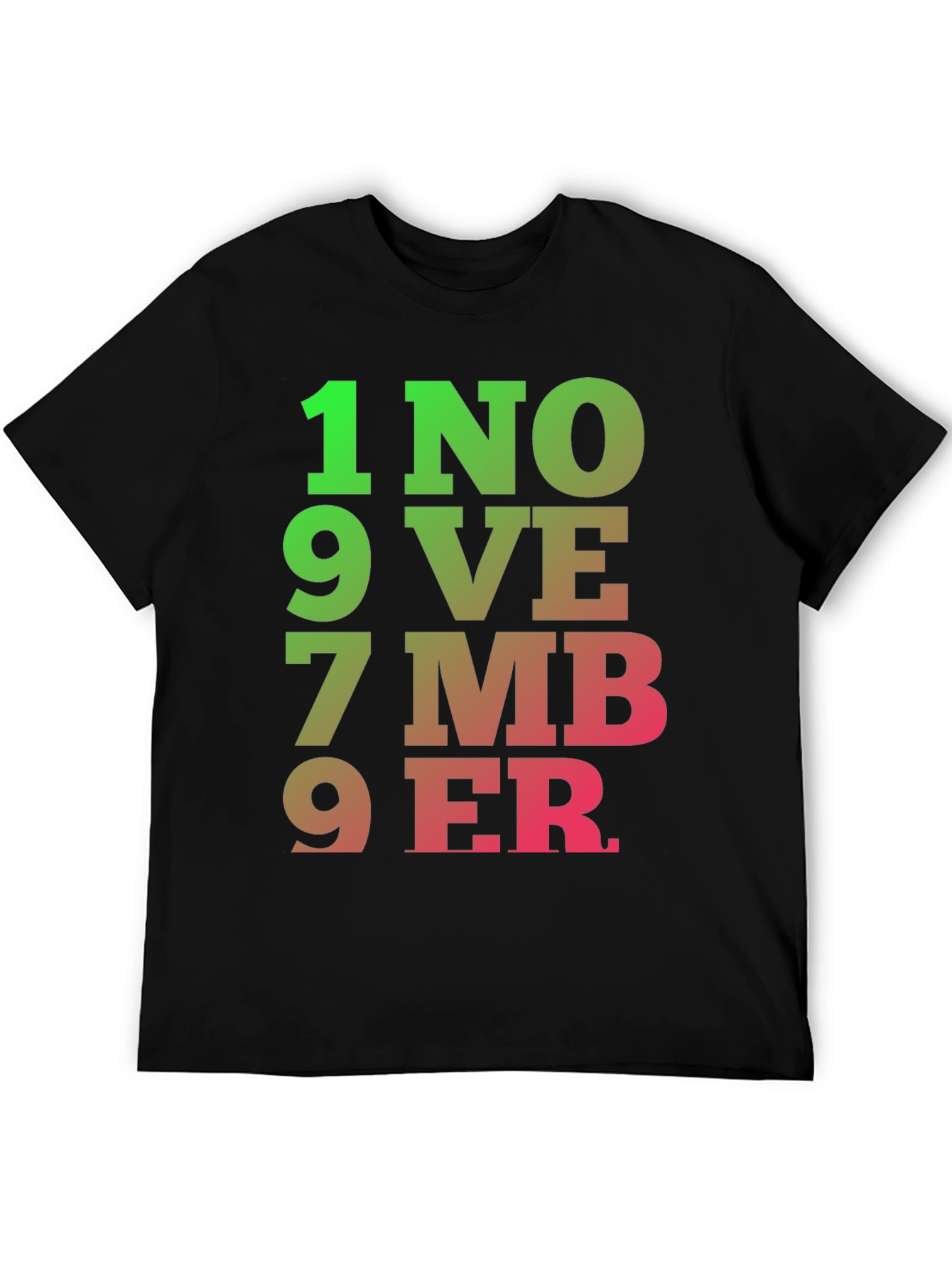 1 November 1979 T-Shirt Birthday Gift