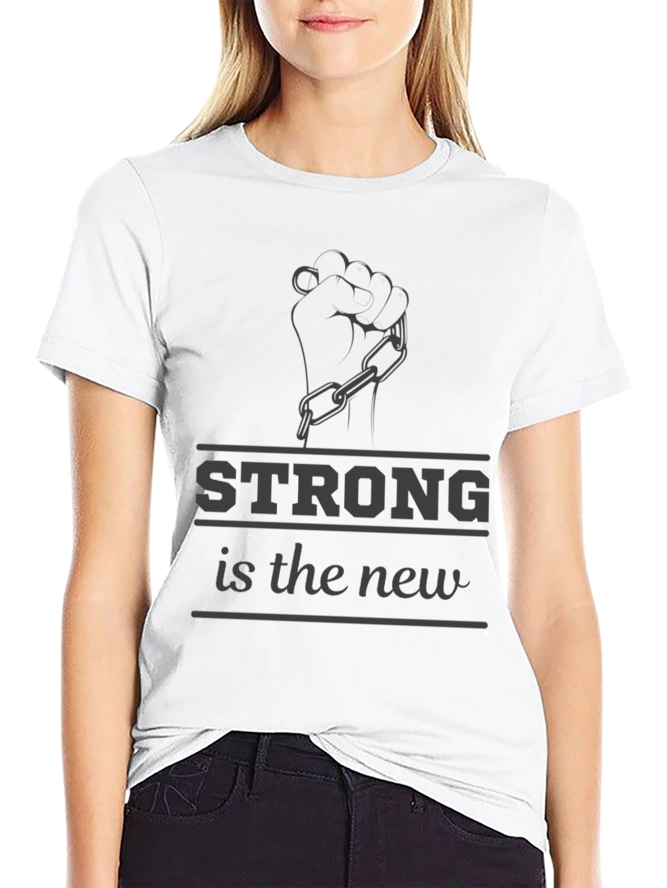 Strong is the New Black Graphic Tee