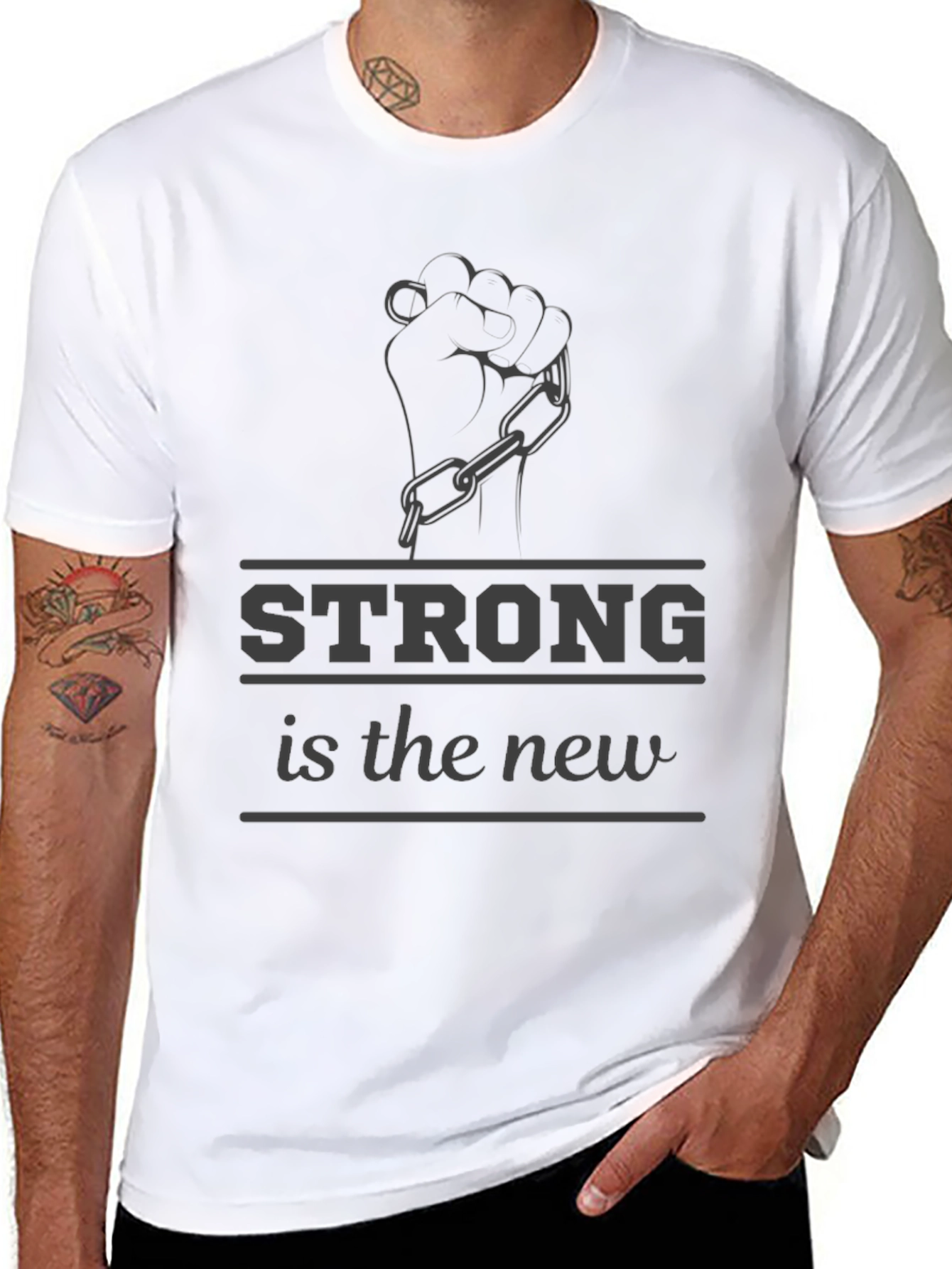 Strong is the New Black Graphic Tee