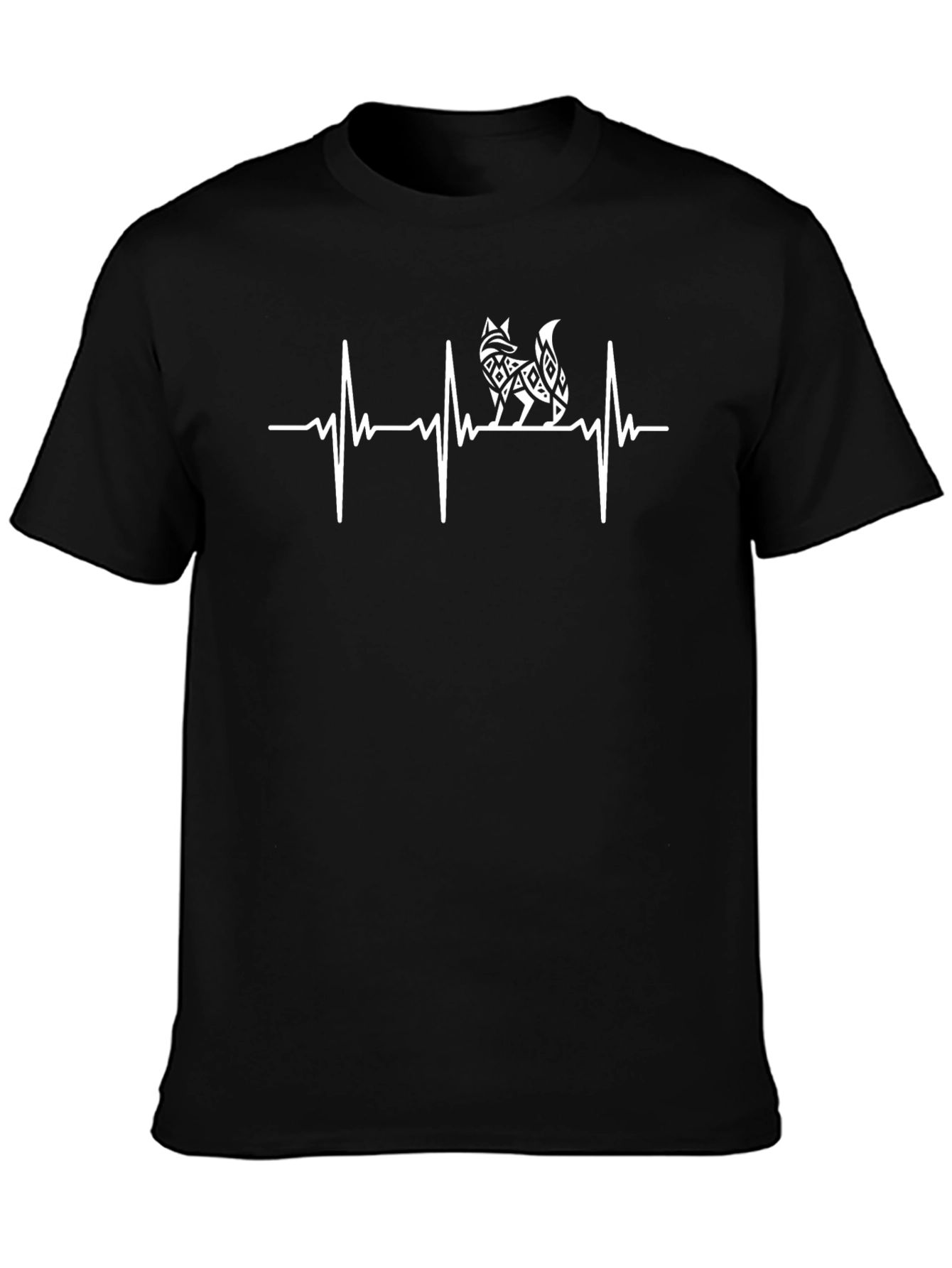 Fox Heartbeat Graphic T-Shirt