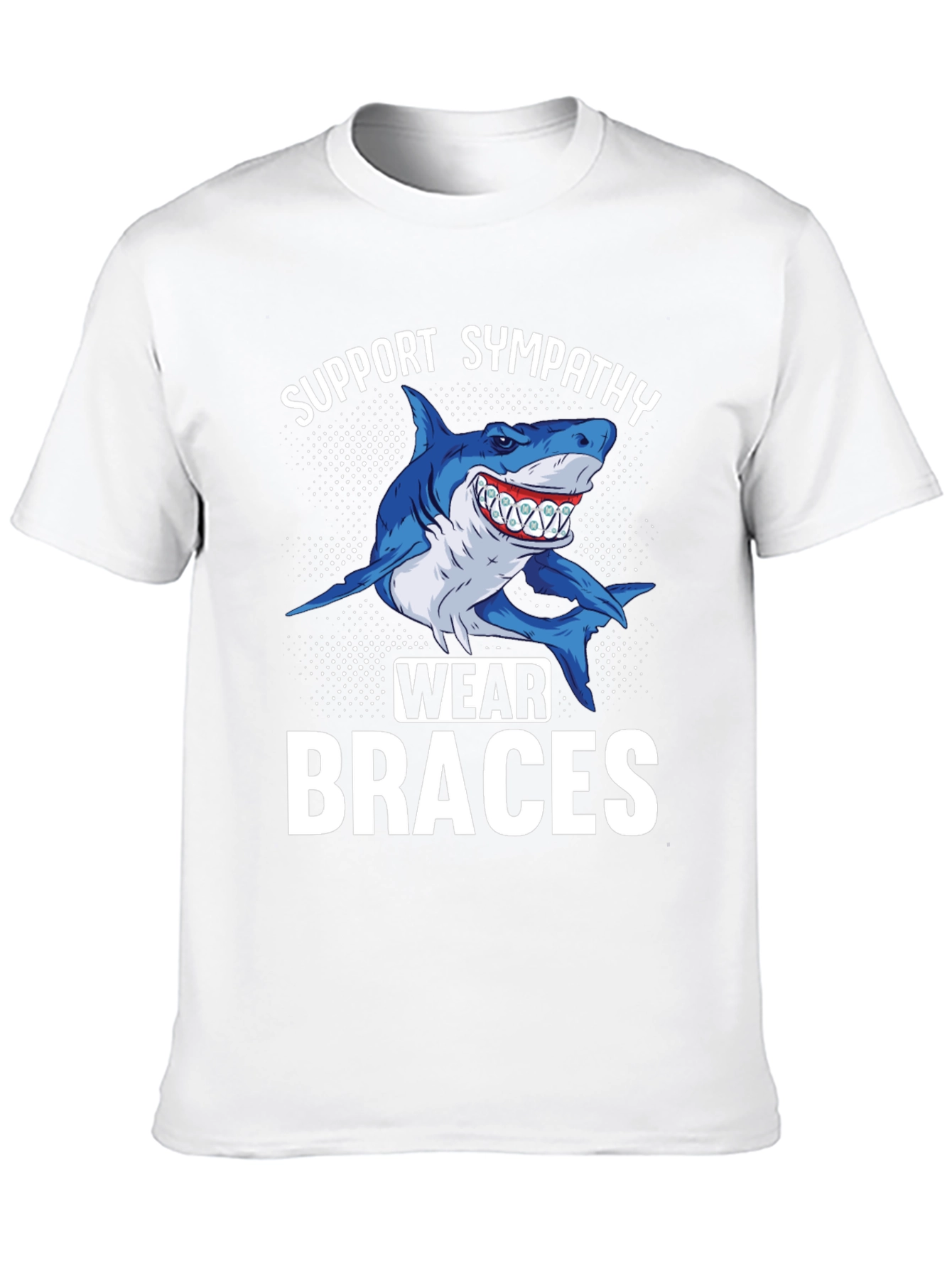 Shark Braces Graphic Tee