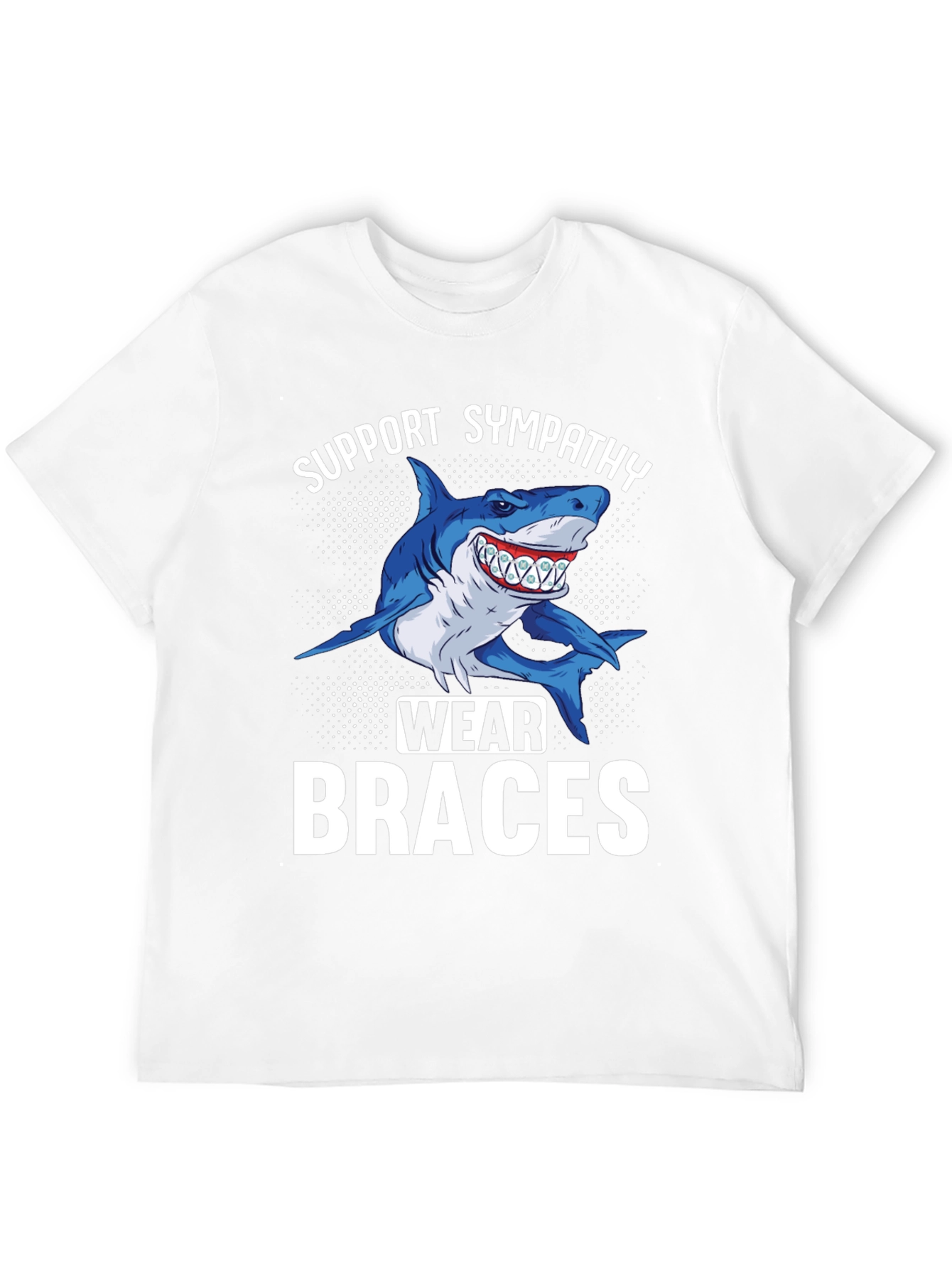 Shark Braces Graphic Tee