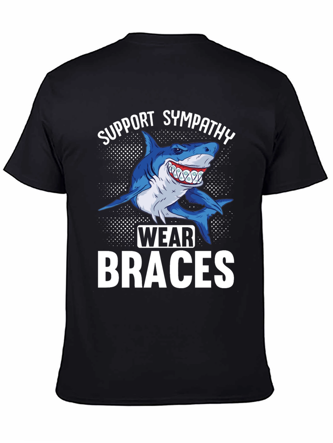 Shark Braces Graphic Tee