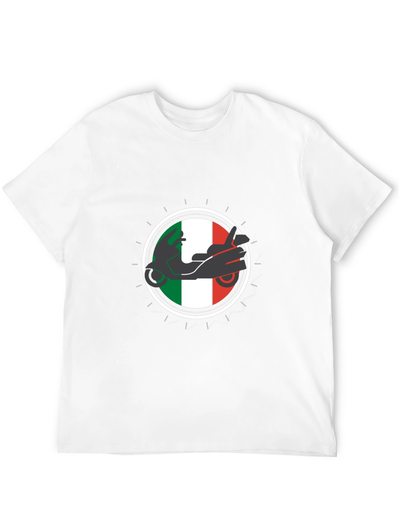 Italian Scooter Graphic T-Shirt