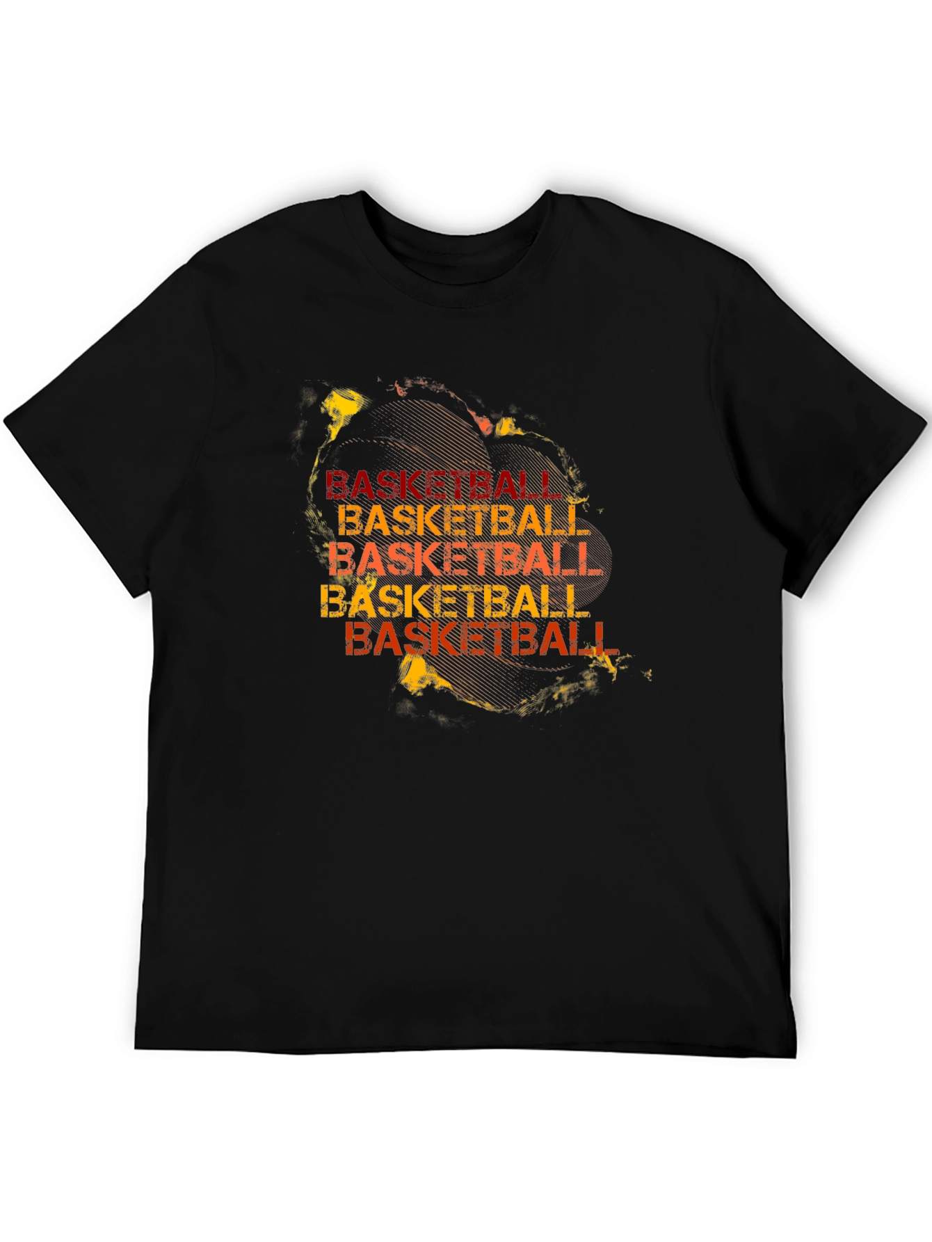 Basketball Graphic Print T-Shirt