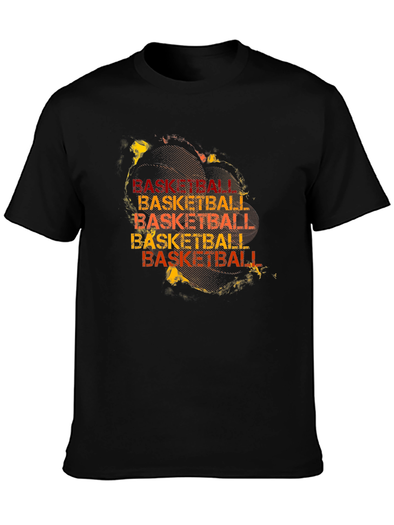 Basketball Graphic Print T-Shirt