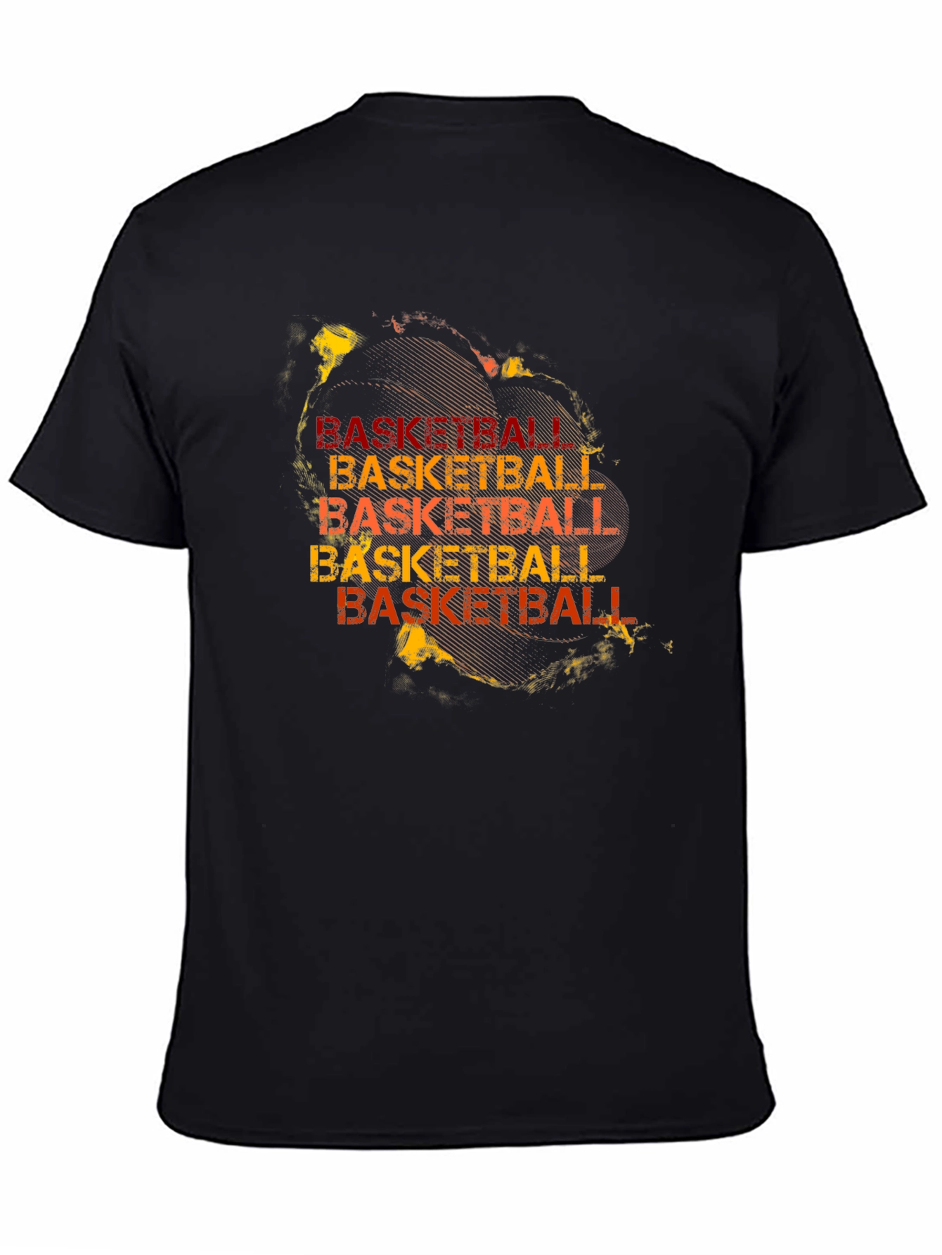Basketball Graphic Print T-Shirt