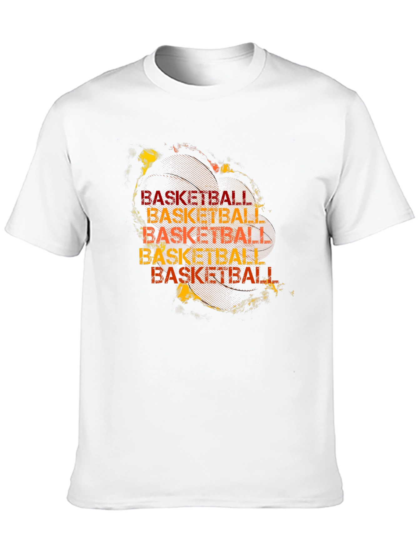 Basketball Graphic Print T-Shirt
