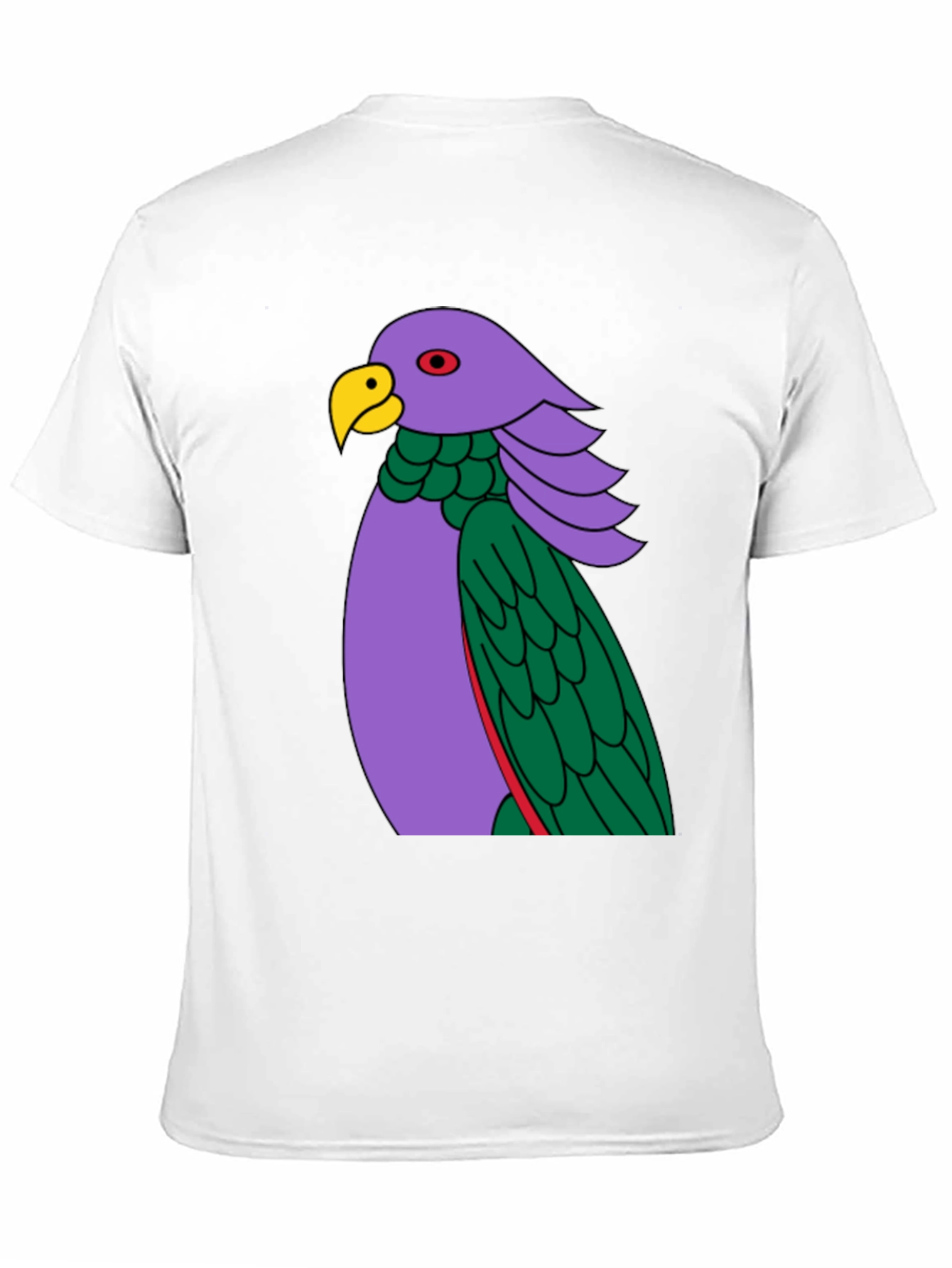 Parrot Graphic Tee - Unique Bird Design