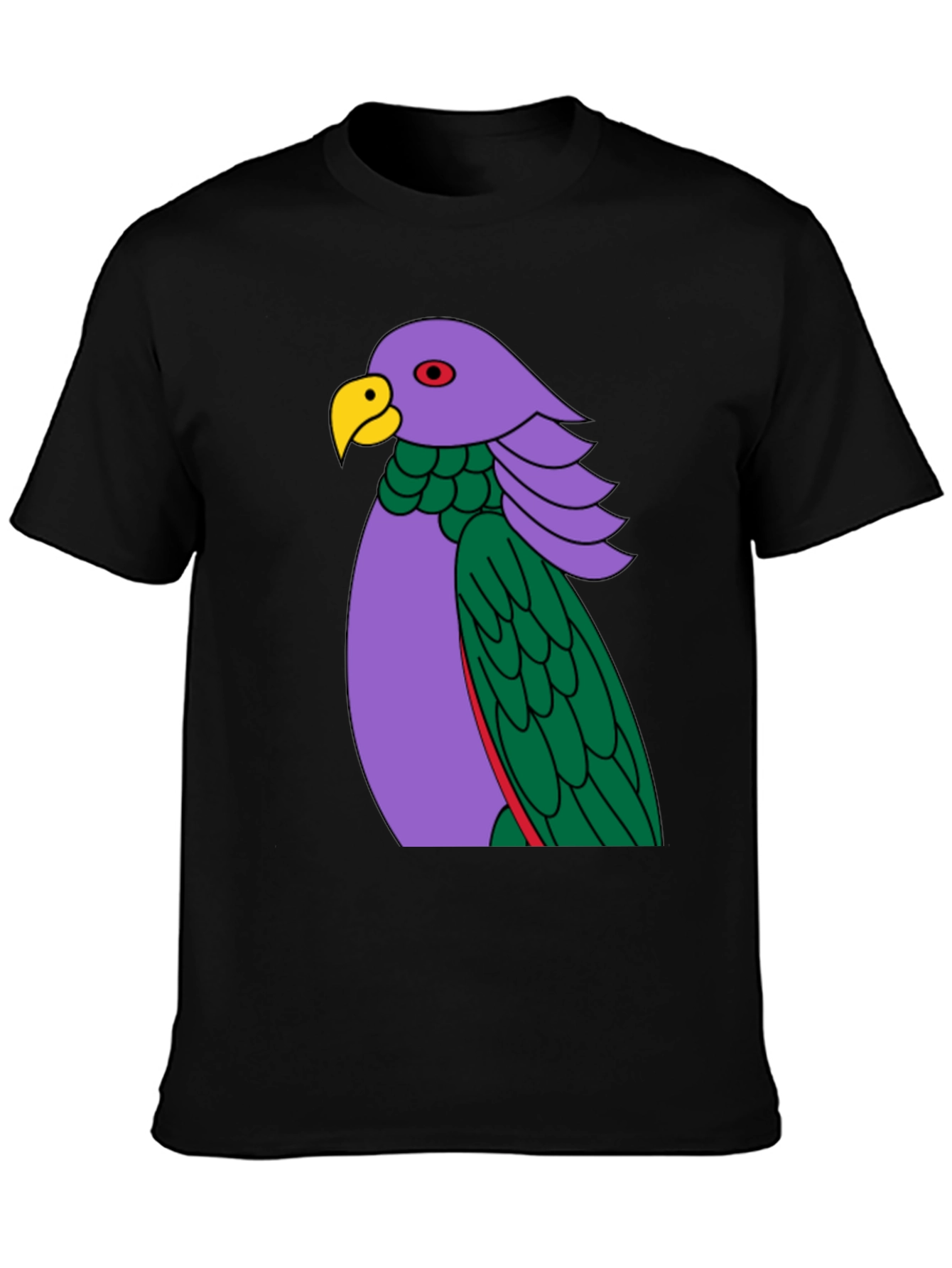 Parrot Graphic Tee - Unique Bird Design