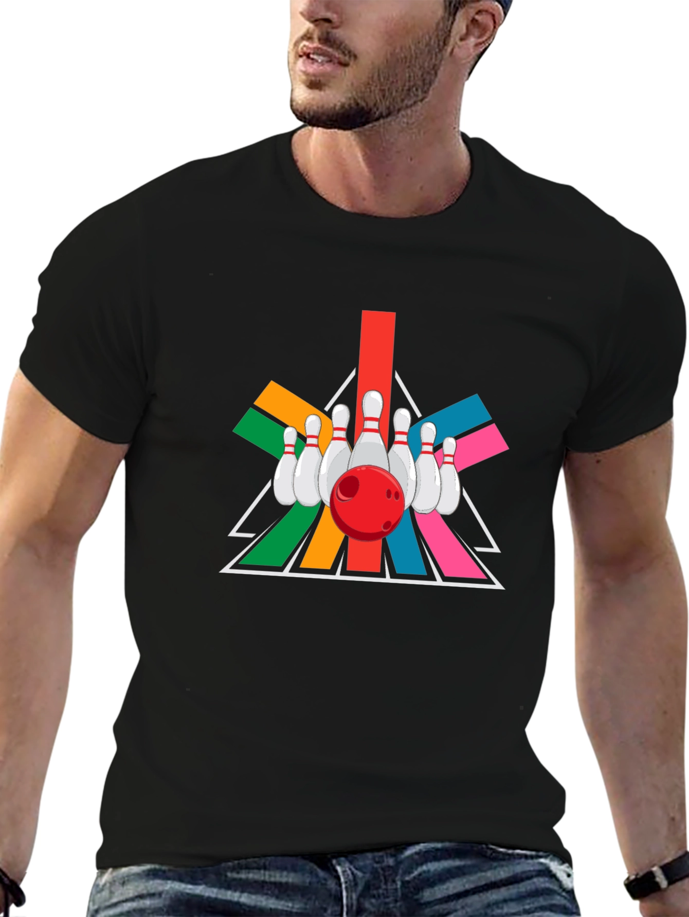 Retro Bowling Strike T-Shirt