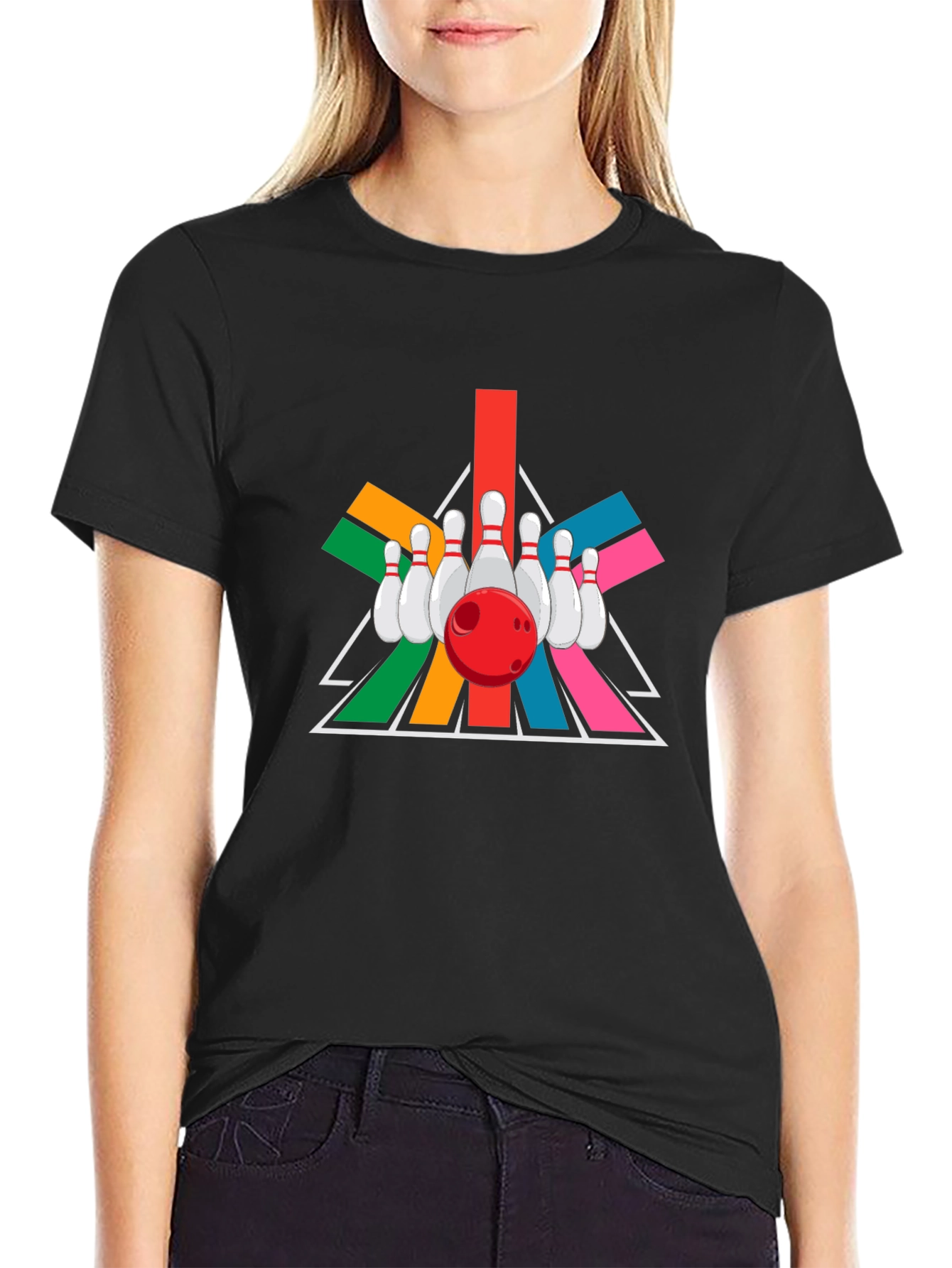 Retro Bowling Strike T-Shirt
