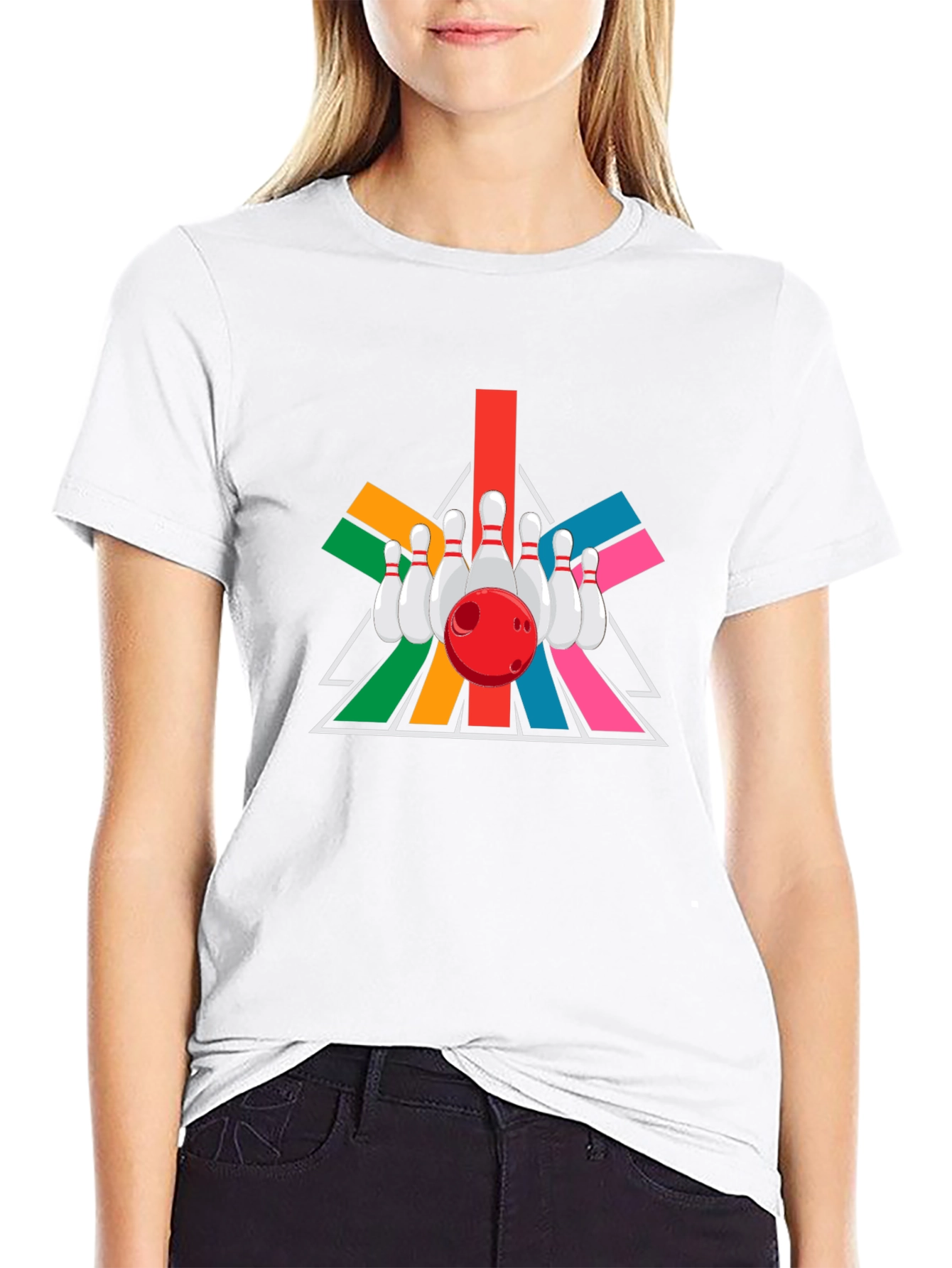 Retro Bowling Strike T-Shirt