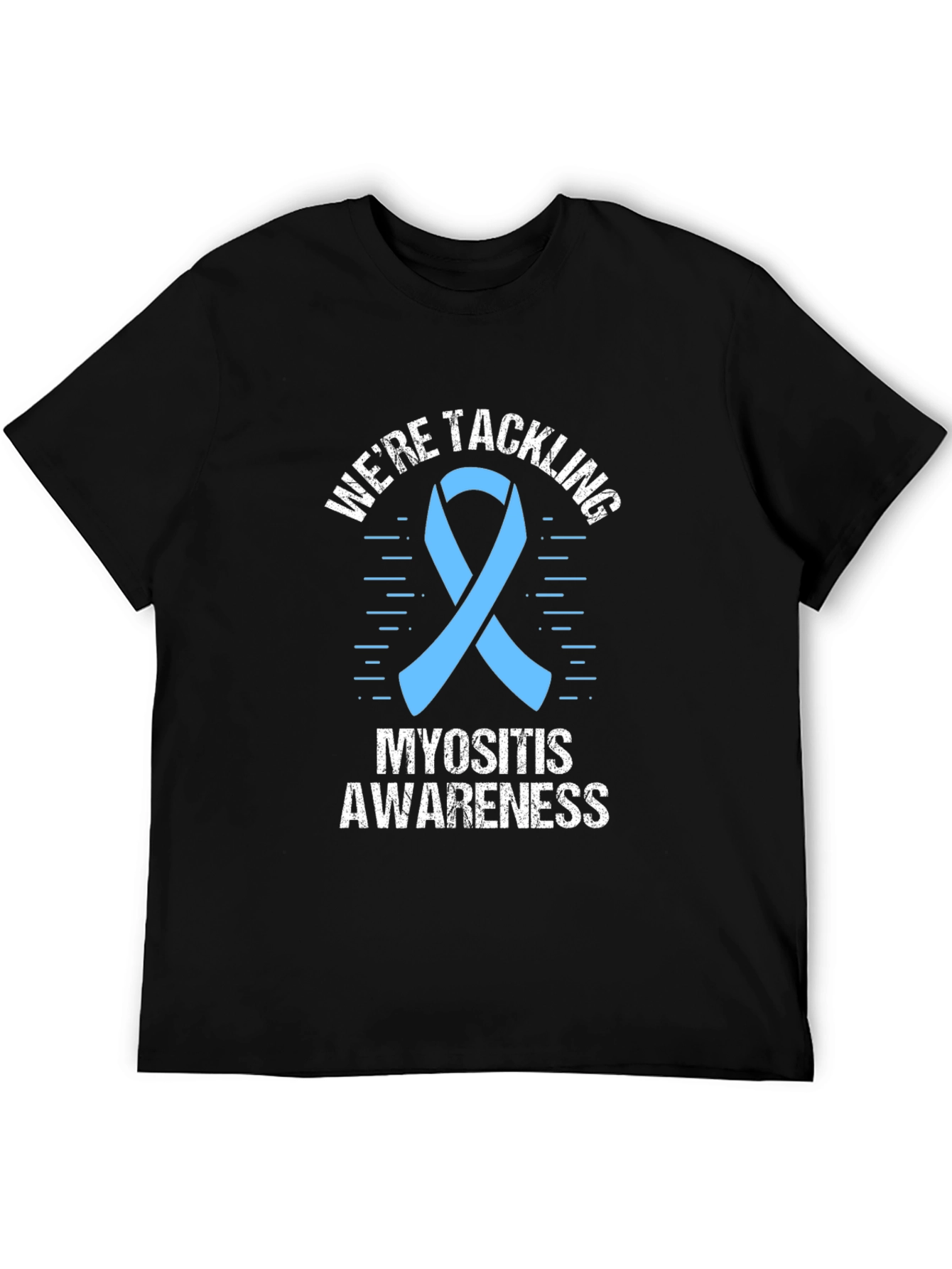 Myositis Awareness T-Shirt - Were Tackling