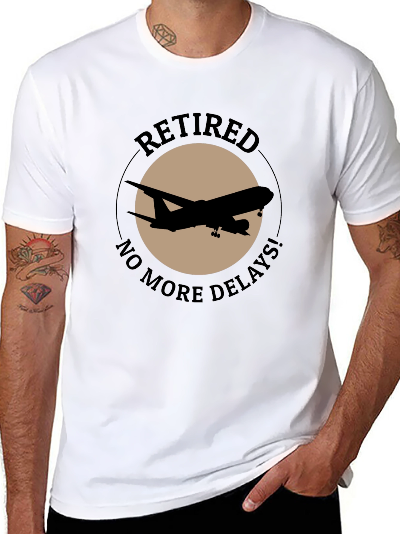 Retired No More Delays T-Shirt