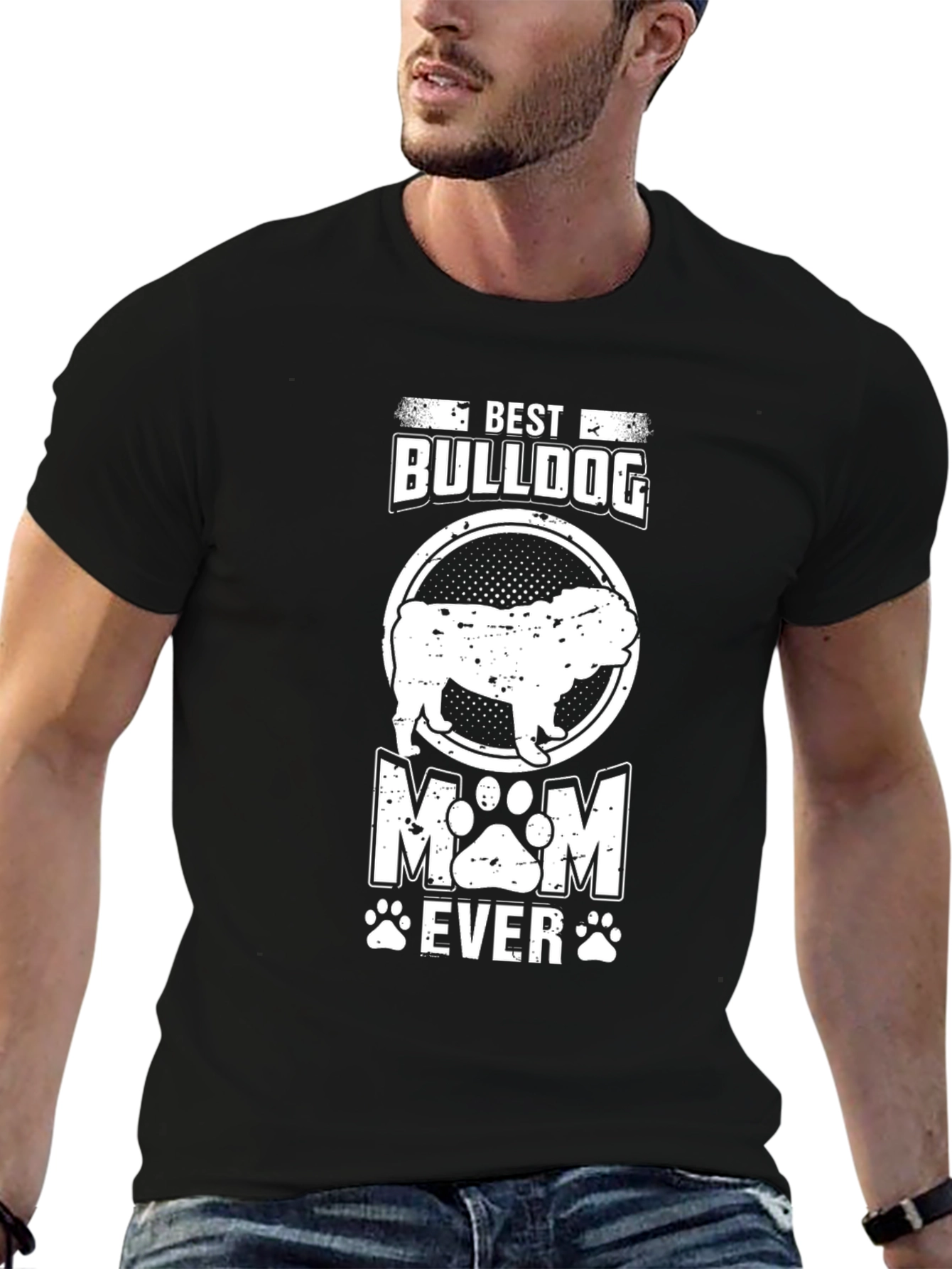 Best Bulldog Mom Ever T-Shirt