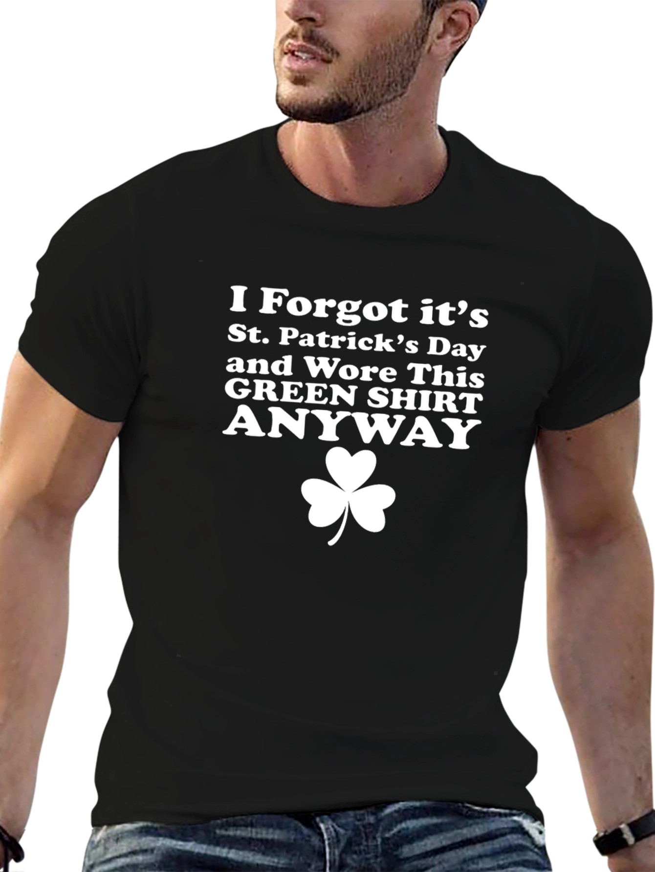 Funny St. Patricks Day Green Shirt Mens Tee