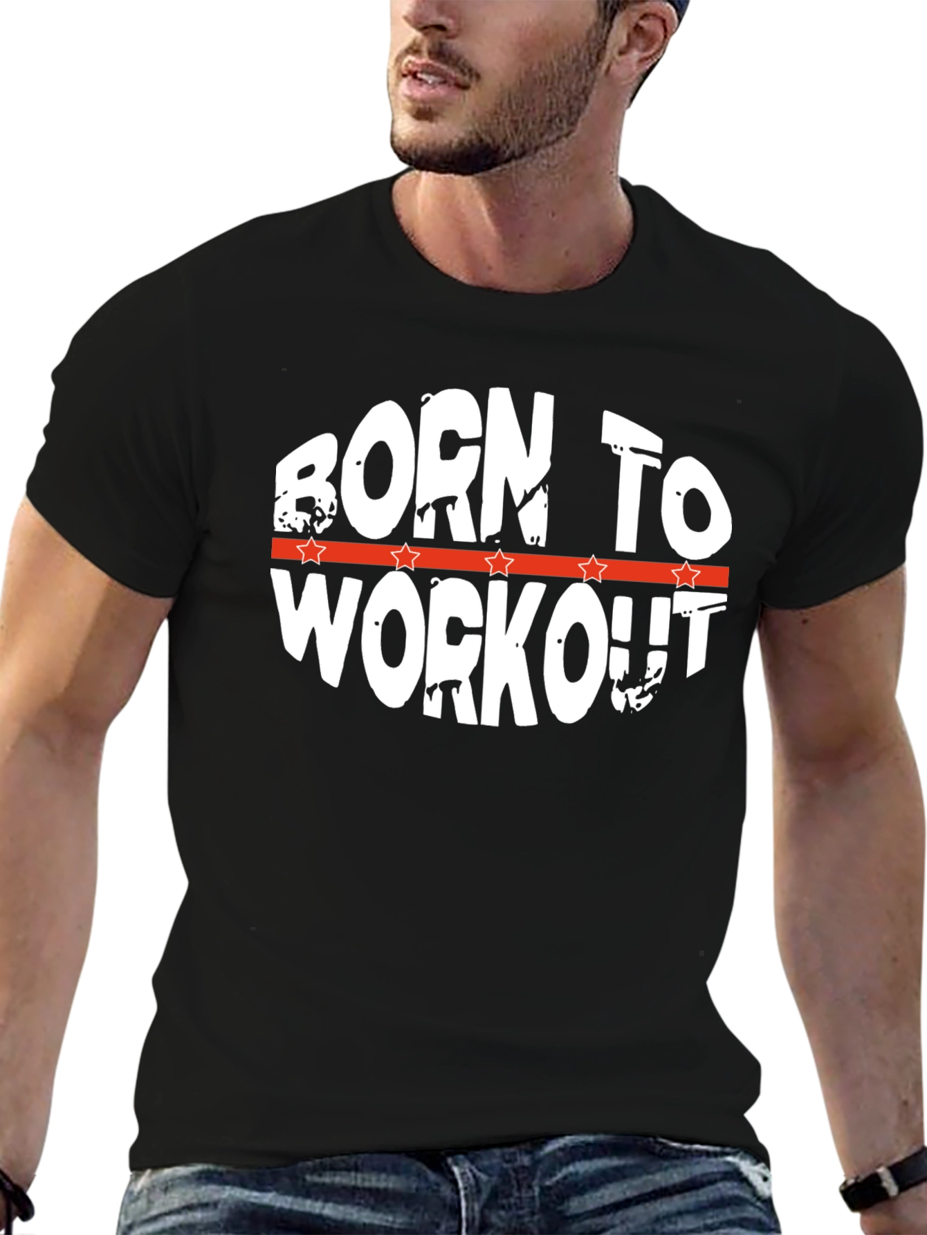 Born to Workout Graphic Tee