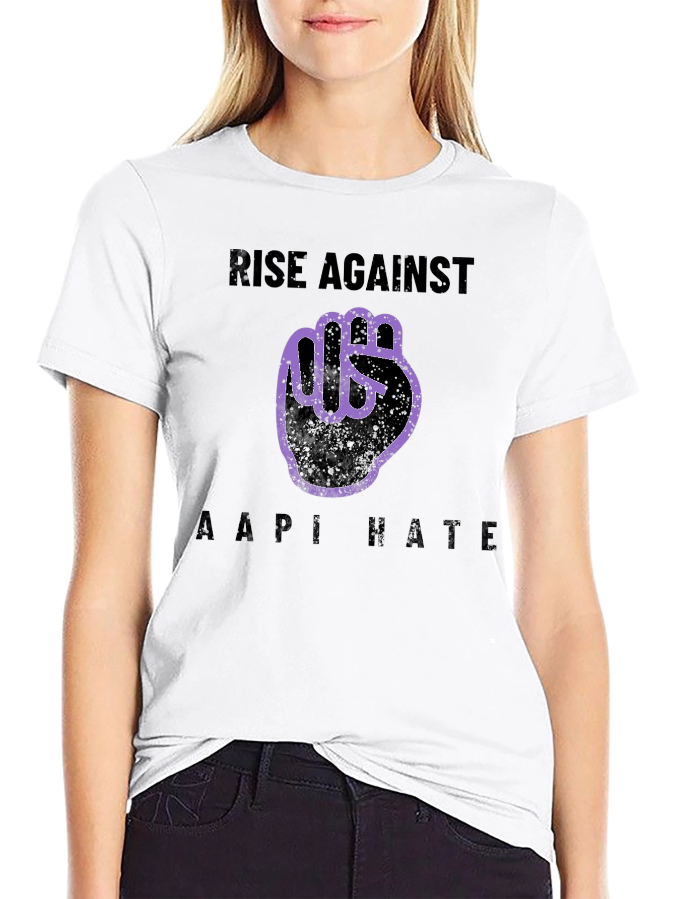 Rise Against AAPI Hate T-Shirt