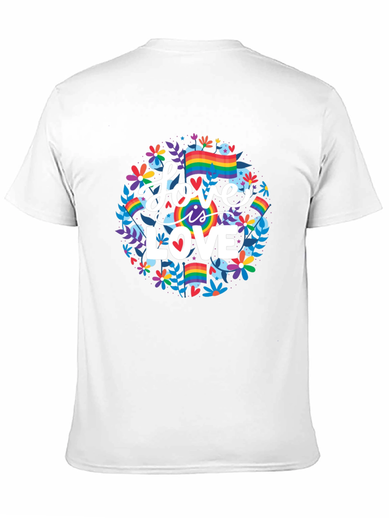 Love is Love T-Shirt - Pride Rainbow Graphic Tee