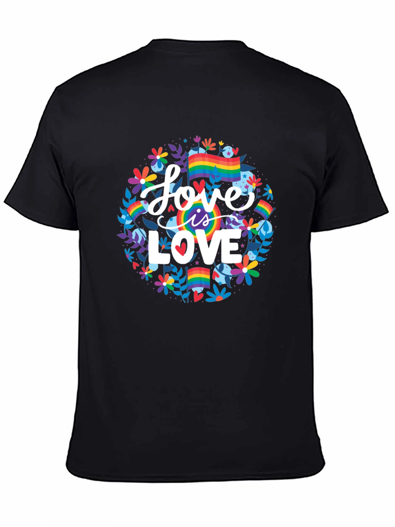 Love is Love T-Shirt - Pride Rainbow Graphic Tee