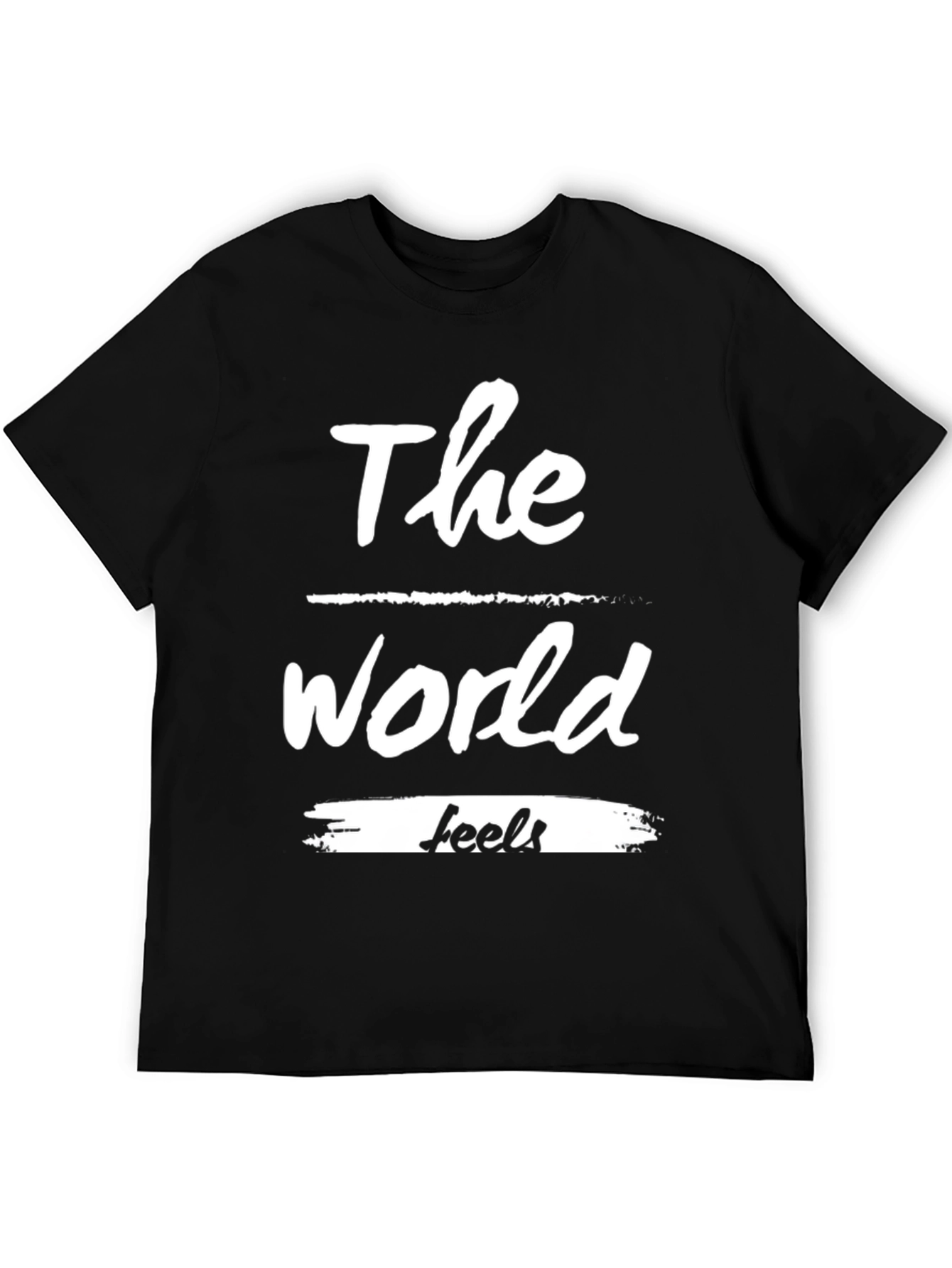 The World Feels T-Shirt - Stylish Graphic Tee