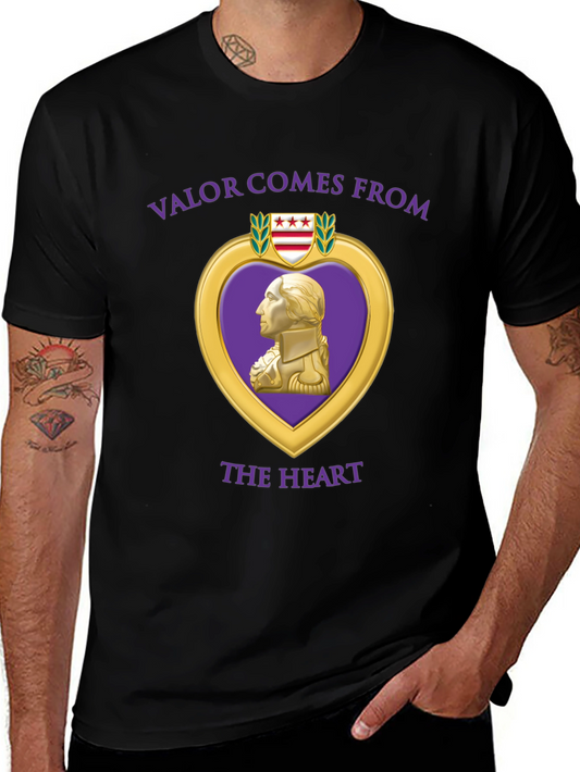 Valor Comes From The Heart T-Shirt
