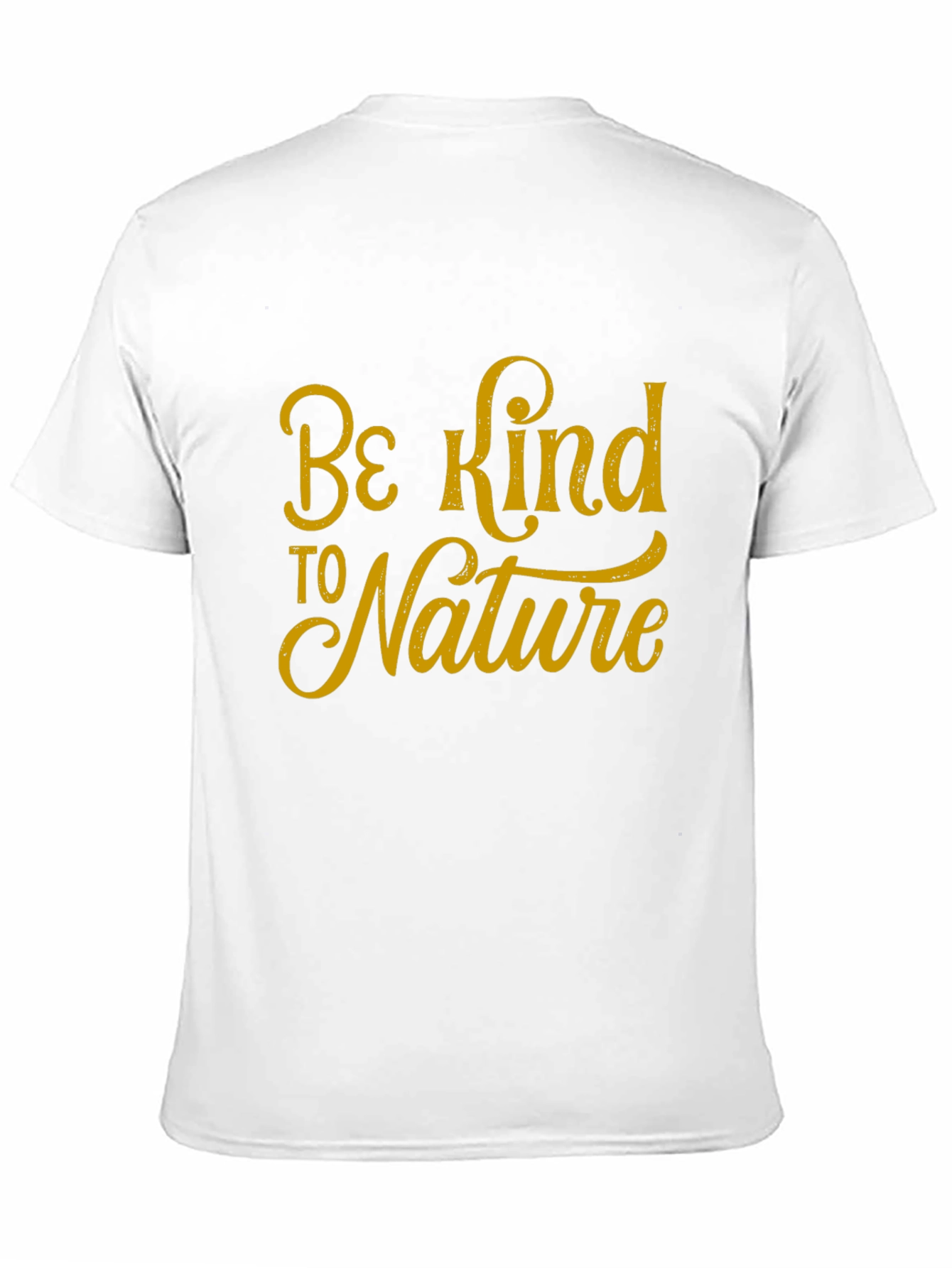 Be Kind to Nature Black Graphic Tee
