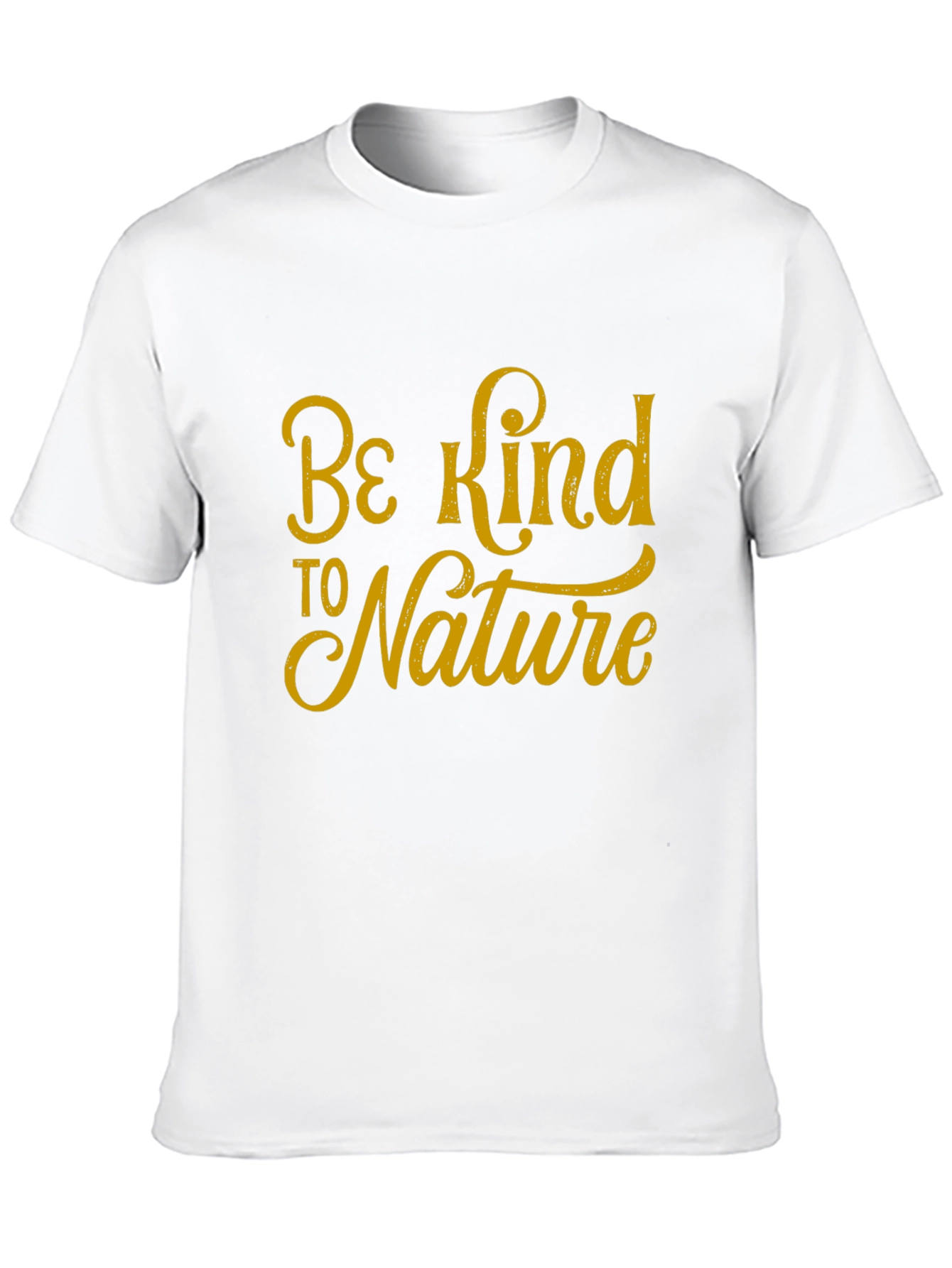 Be Kind to Nature Black Graphic Tee