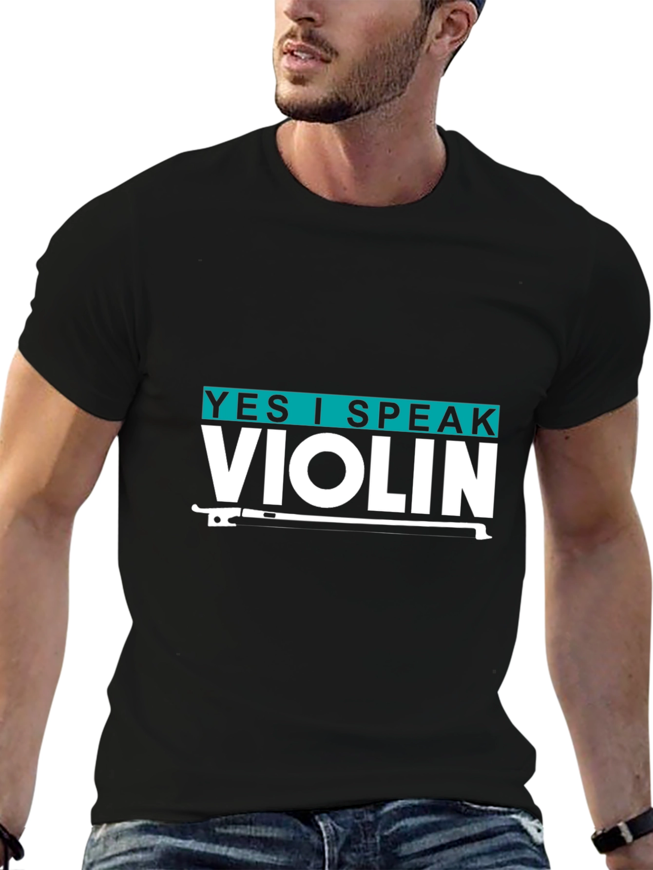 Yes I Speak Violin T-Shirt - Music Lover Tee