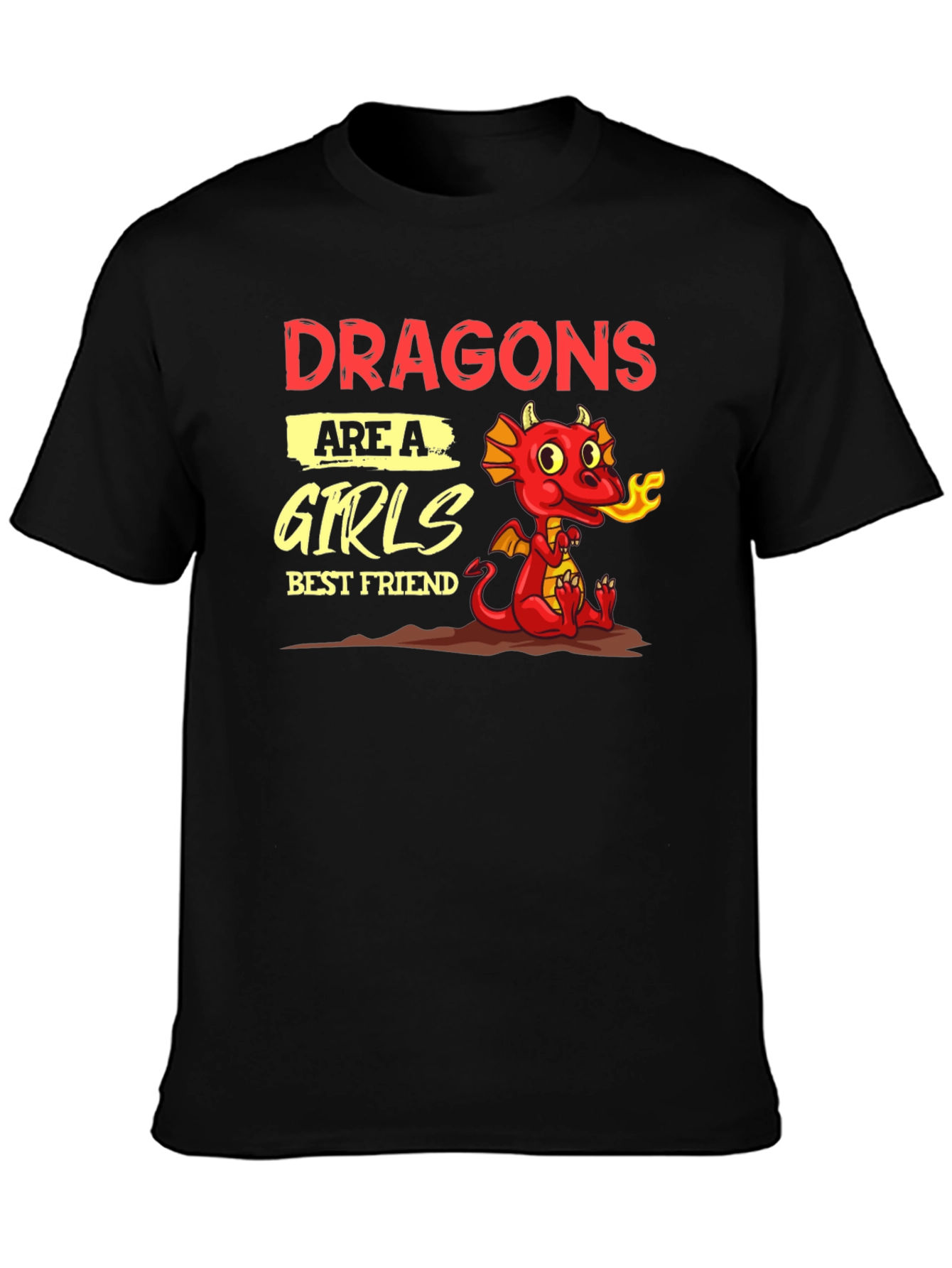 Dragons are a Girls Best Friend T-Shirt