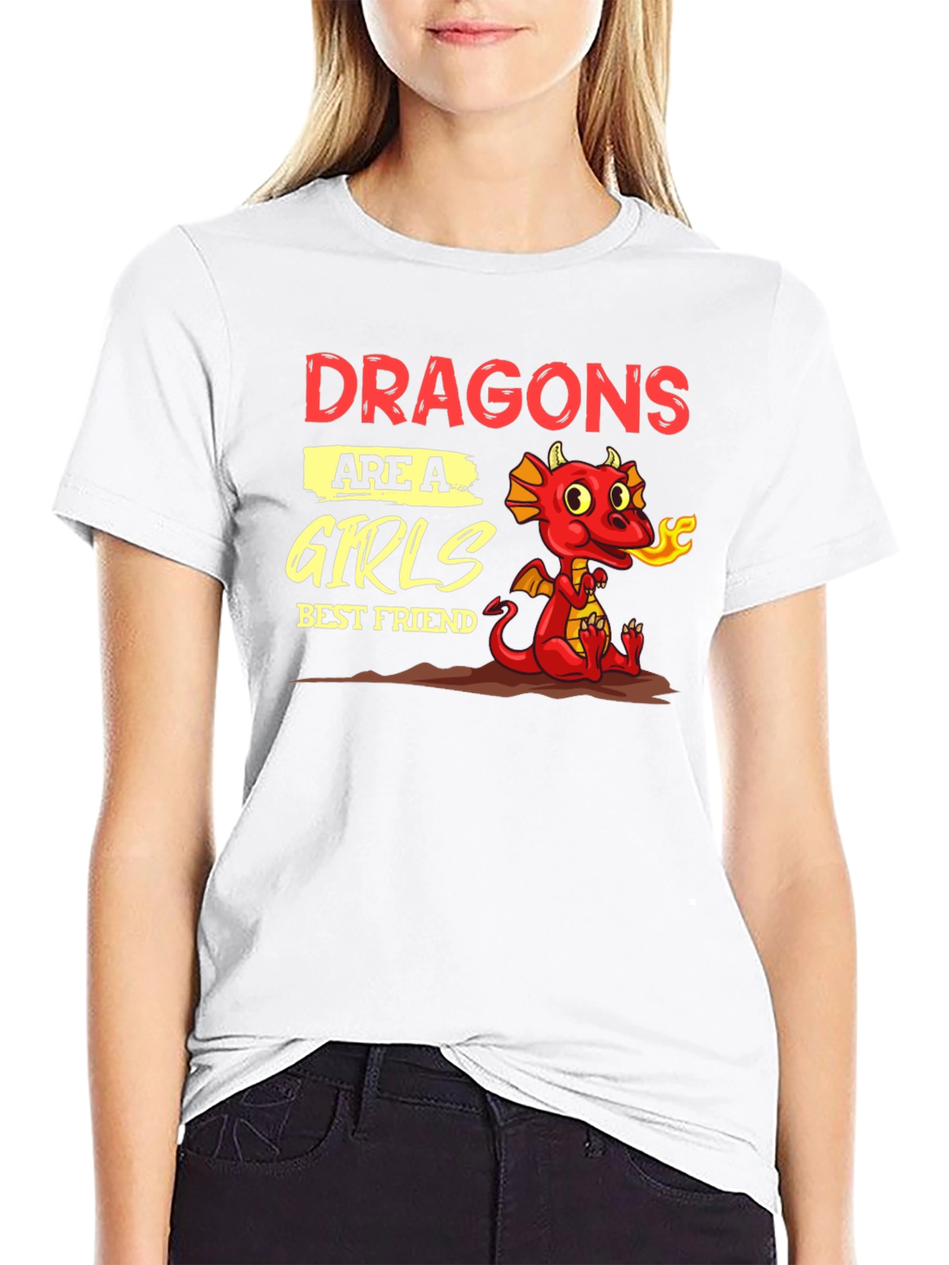 Dragons are a Girls Best Friend T-Shirt