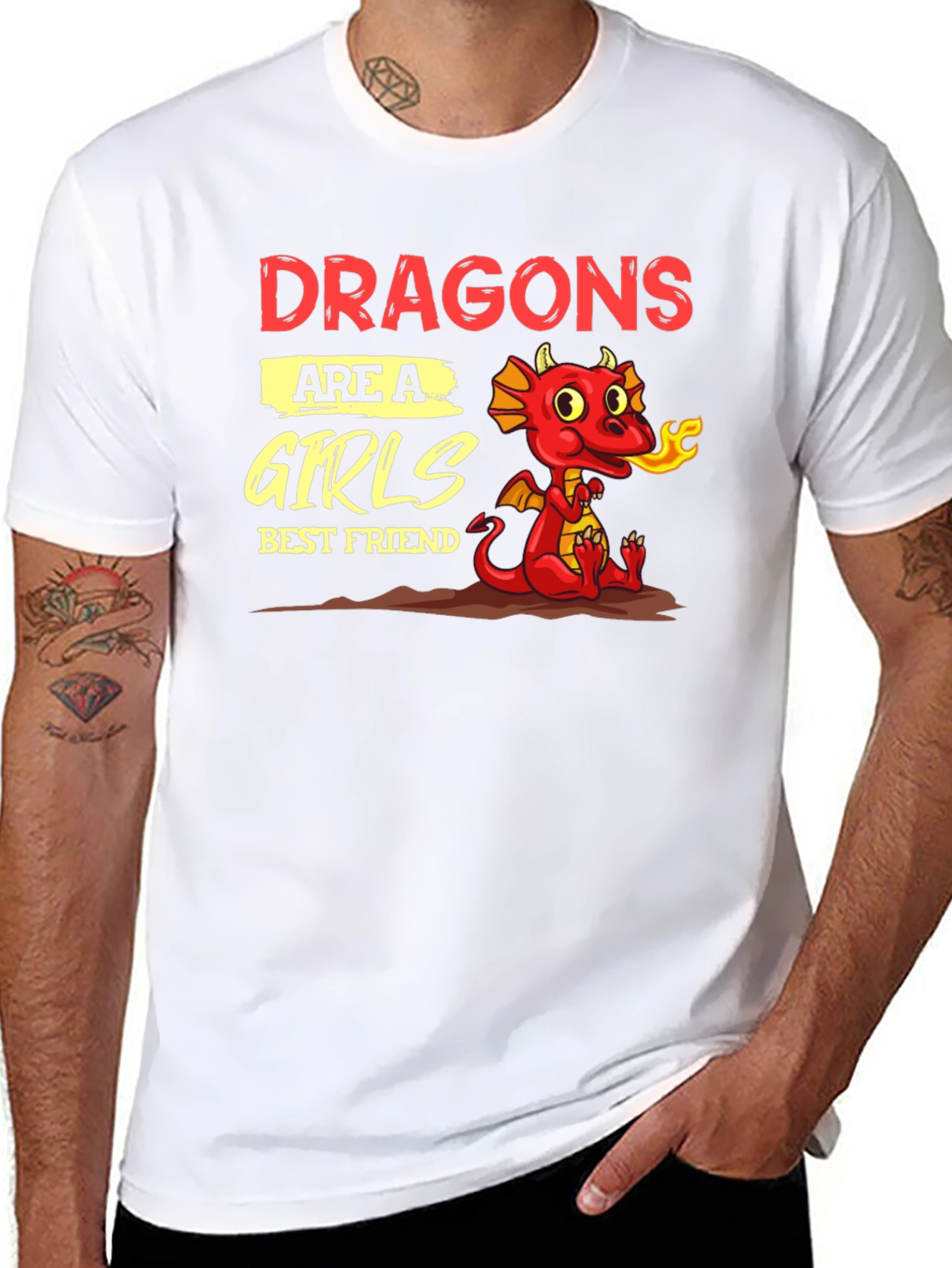 Dragons are a Girls Best Friend T-Shirt