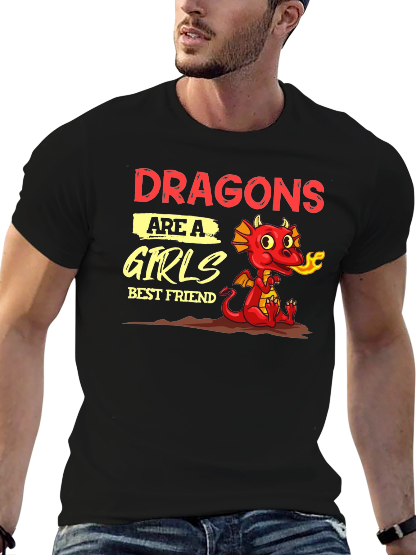 Dragons are a Girls Best Friend T-Shirt