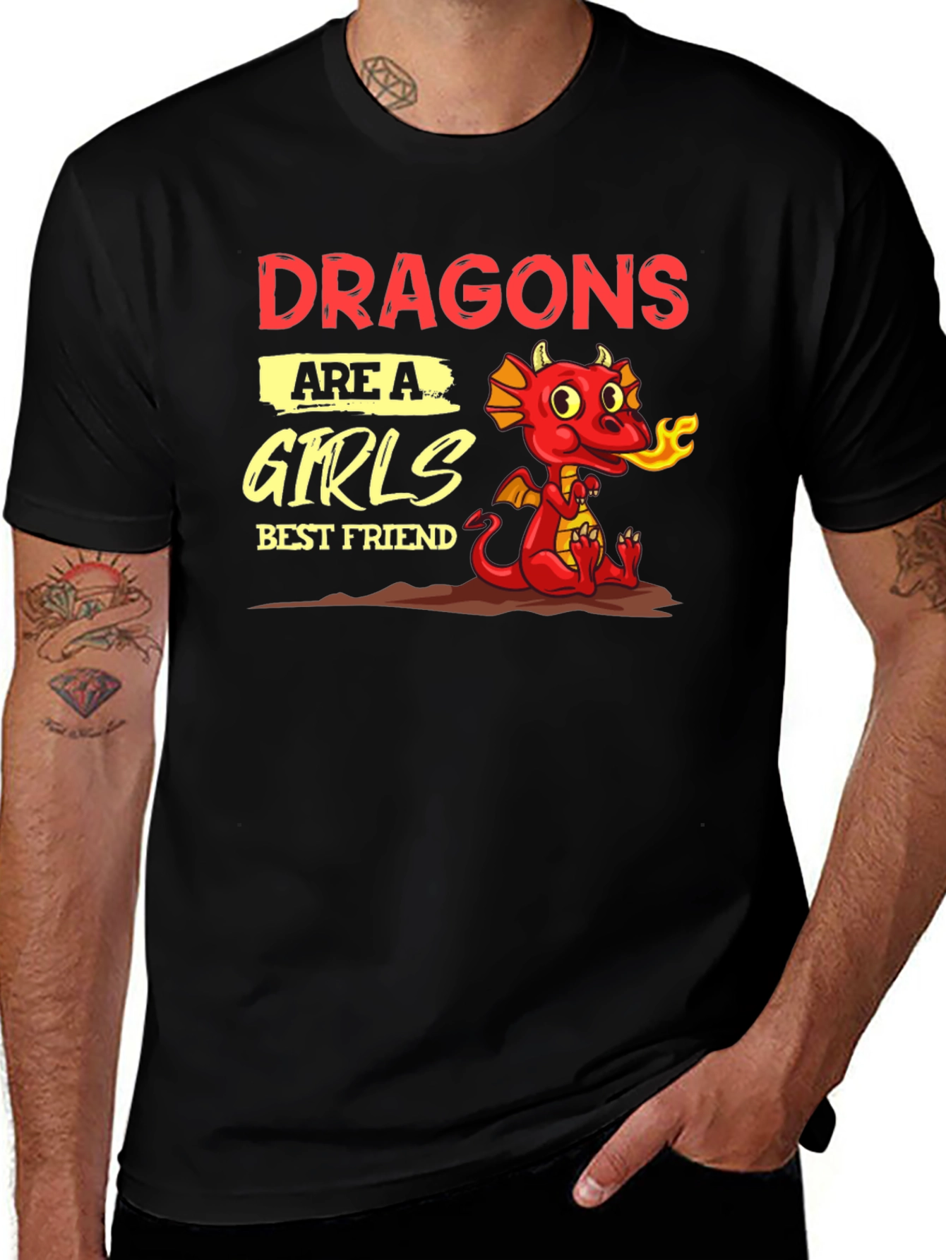Dragons are a Girls Best Friend T-Shirt