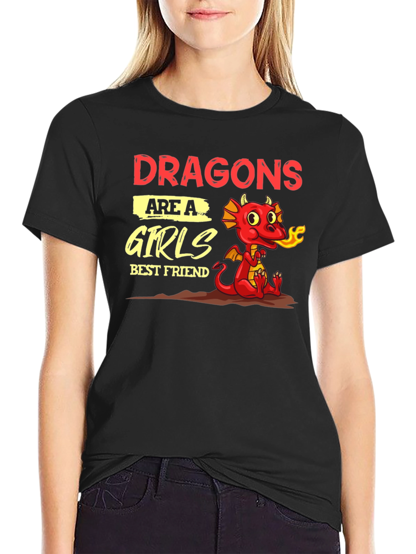 Dragons are a Girls Best Friend T-Shirt