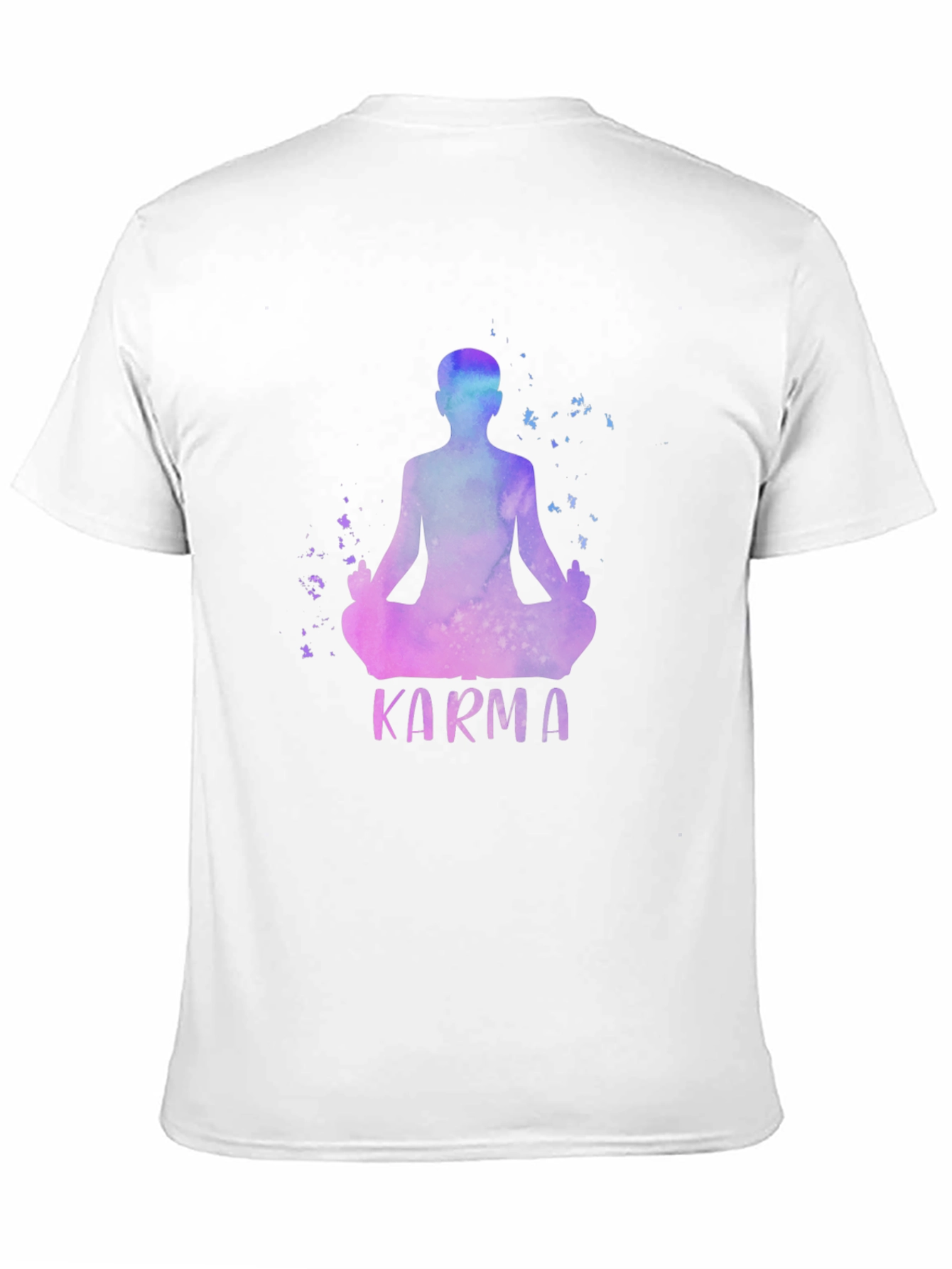 Karma Lotus Meditation Graphic Tee - Relaxed Fit