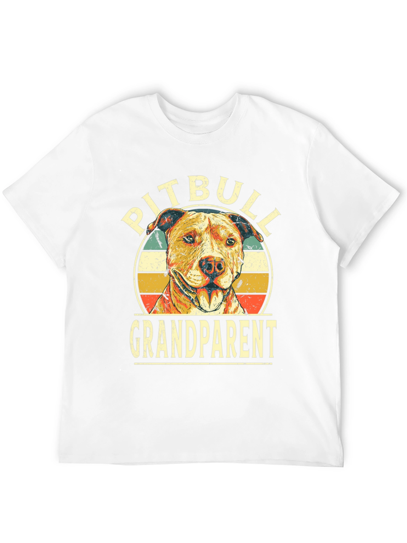 Pitbull Grandparent T-Shirt - Dog Lover Tee