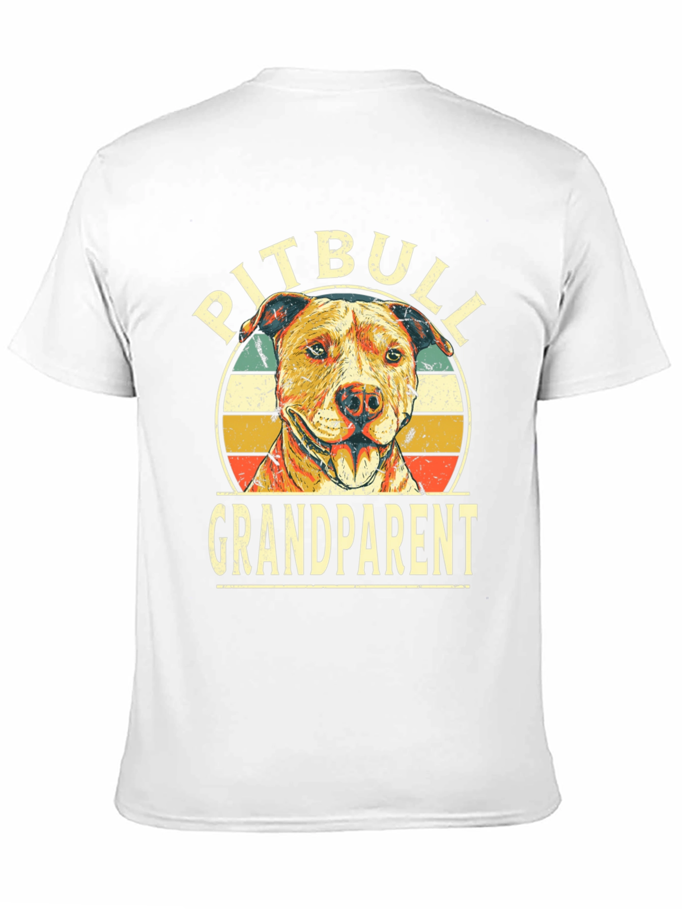 Pitbull Grandparent T-Shirt - Dog Lover Tee