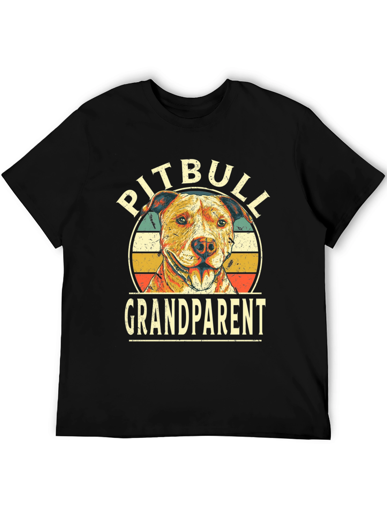 Pitbull Grandparent T-Shirt - Dog Lover Tee