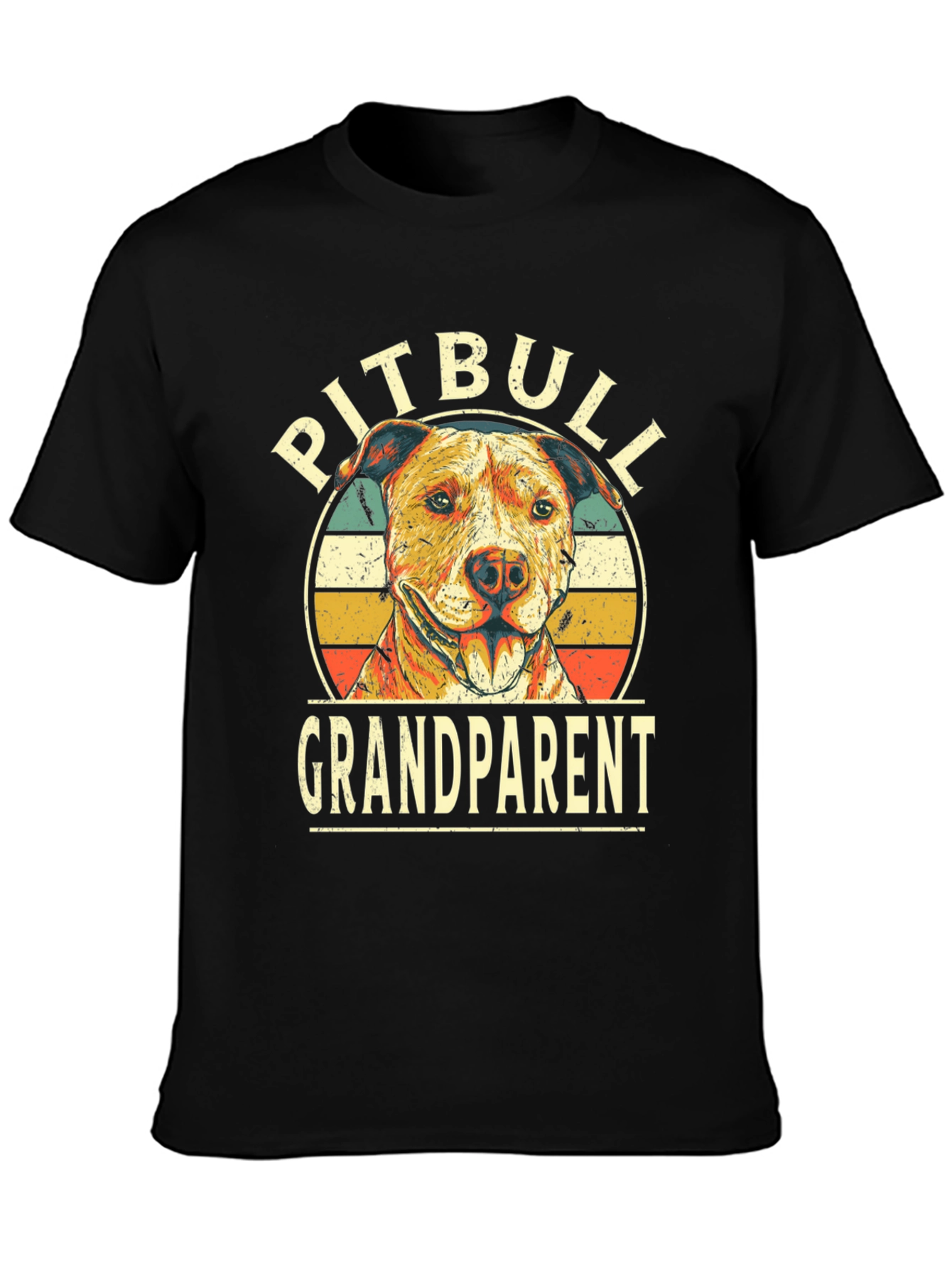 Pitbull Grandparent T-Shirt - Dog Lover Tee