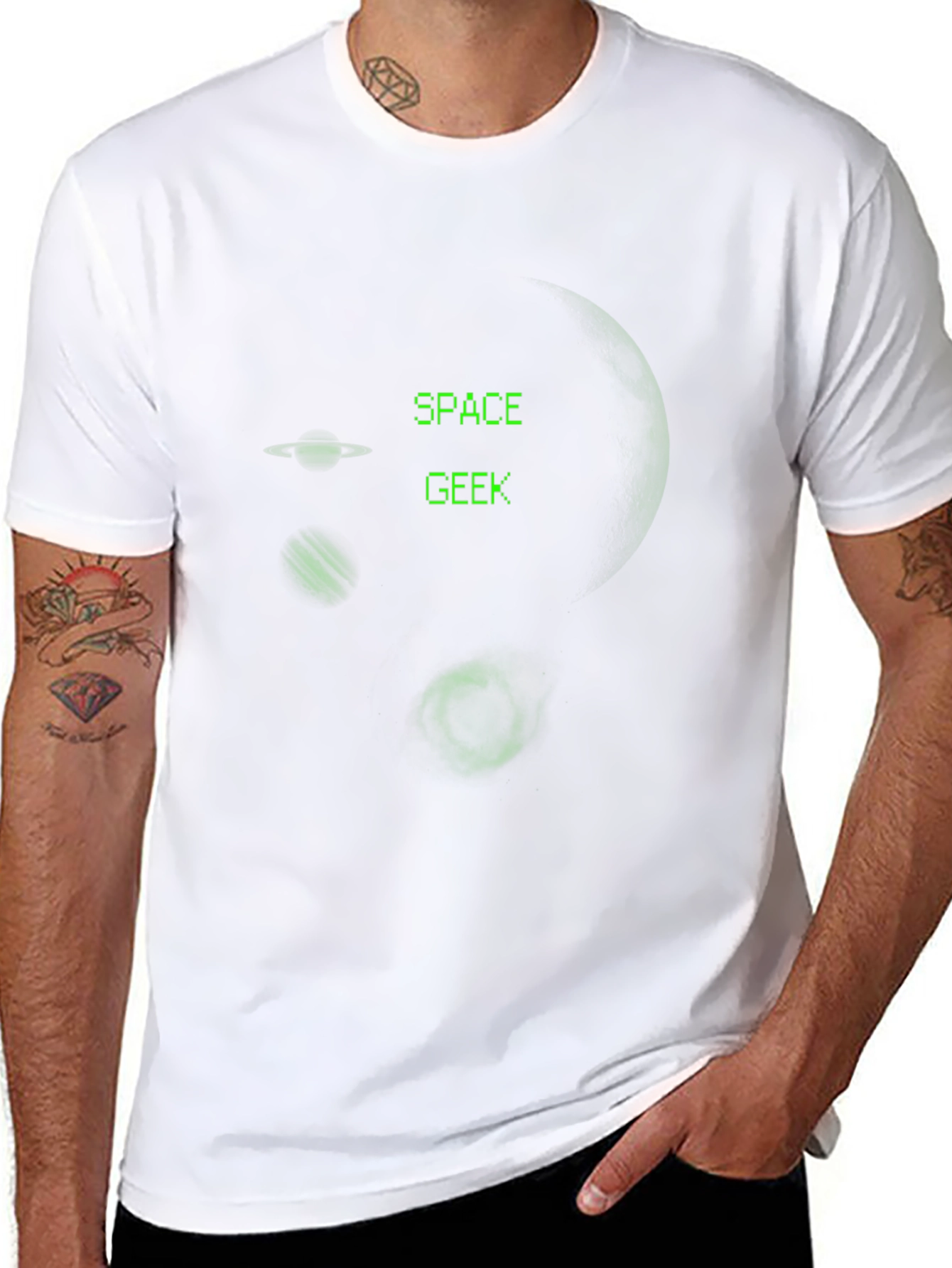 Space Geek T-Shirt - Sci-Fi Graphic Tee
