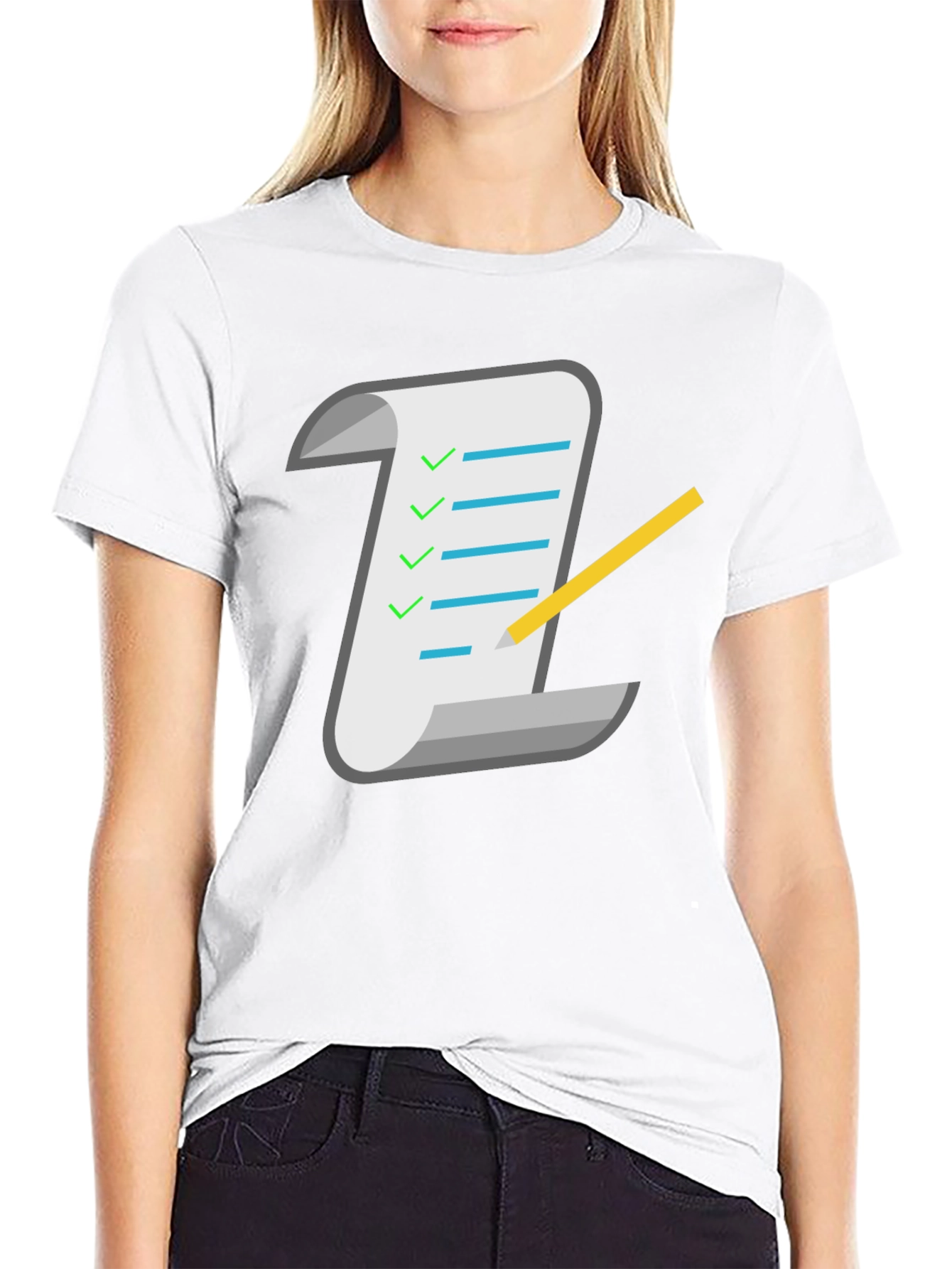 To-Do List Graphic T-Shirt - Black