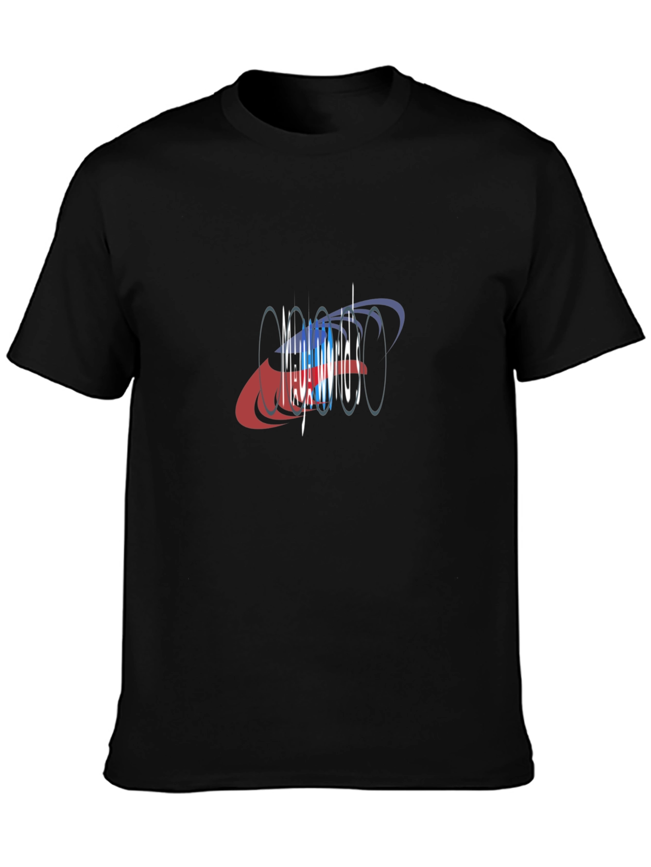 Mega Worlds Black T-Shirt